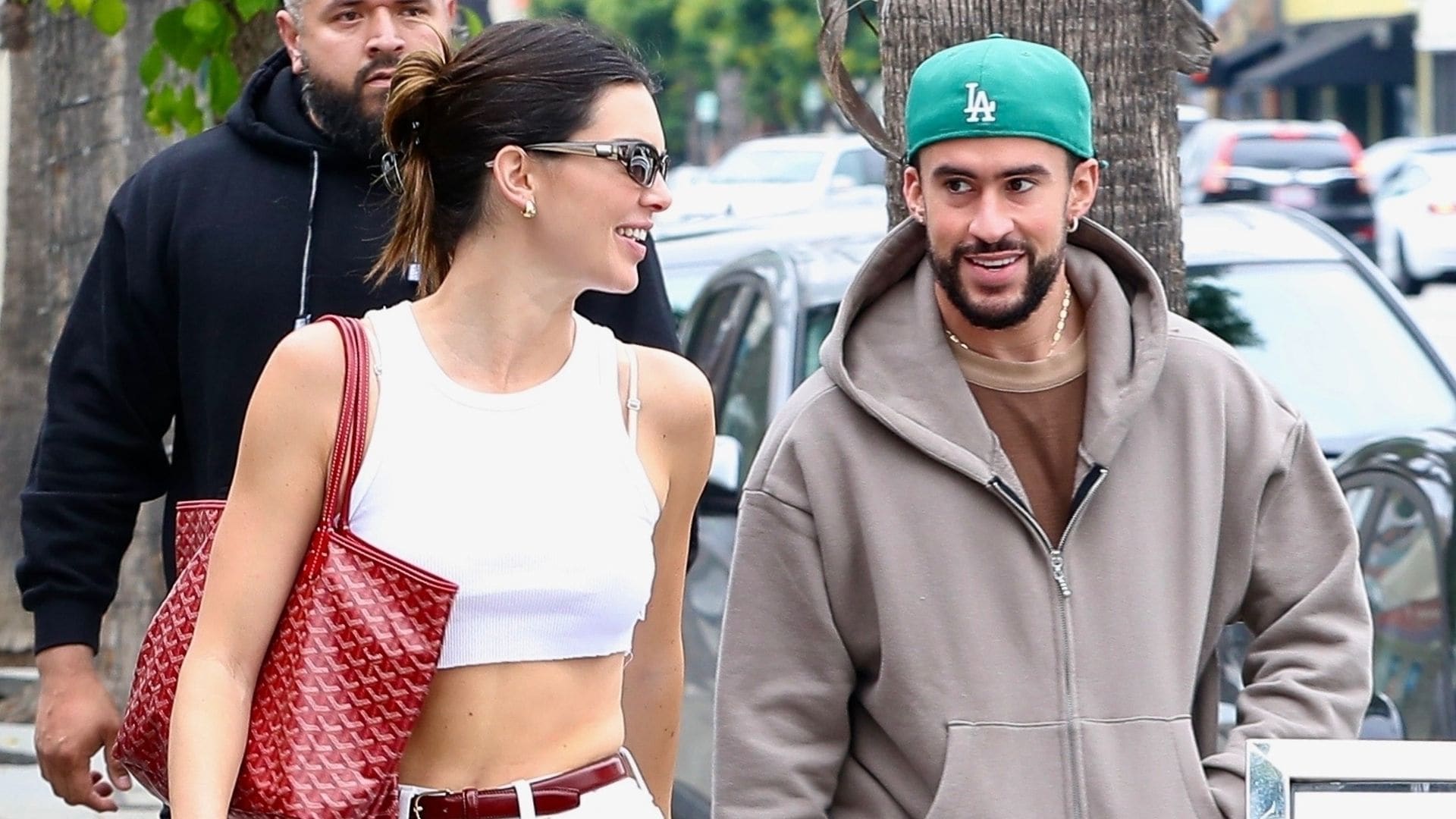 Bad Bunny and Kendall Jenner enjoy romantic Parisian night out with matching outfits