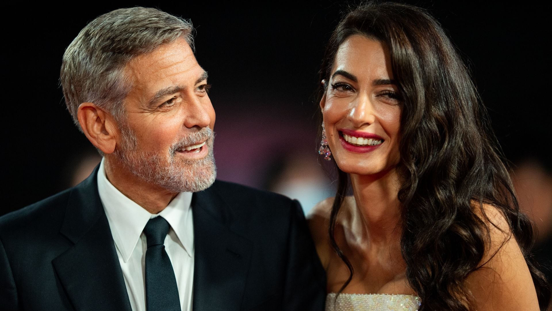 George and Amal Clooney at the BFI London Film Festival
