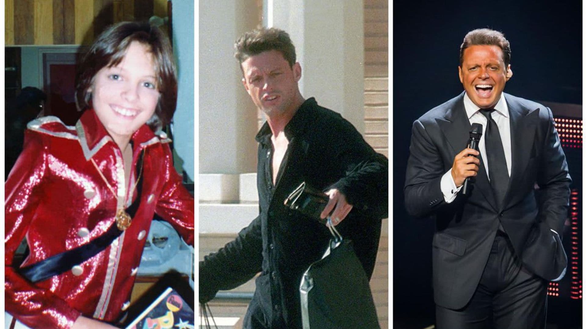 Luis Miguel fashion style evolution: How the singer went from wearing metallic looks to his classic suits