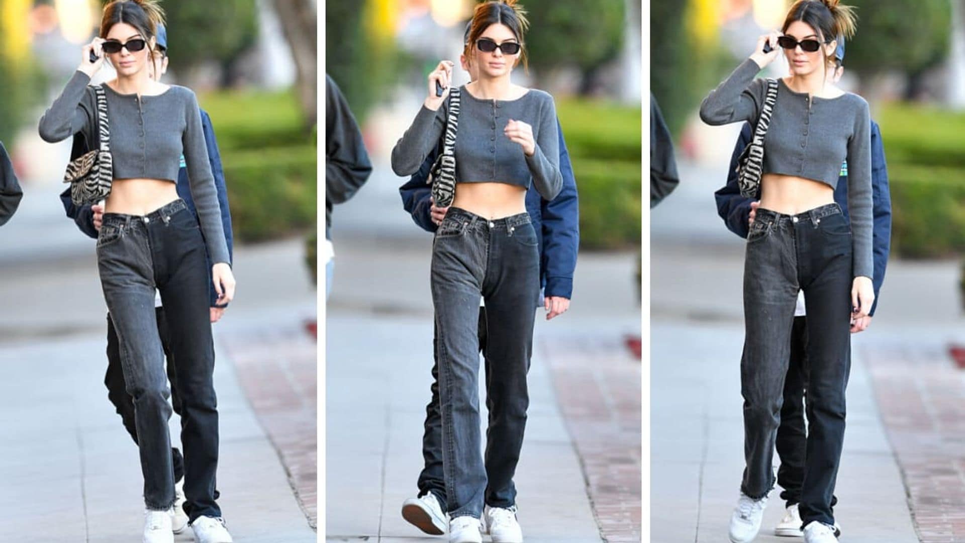 Kendall Jenner just wore the two-tone jeans you’ll want to try this season: Steal her style