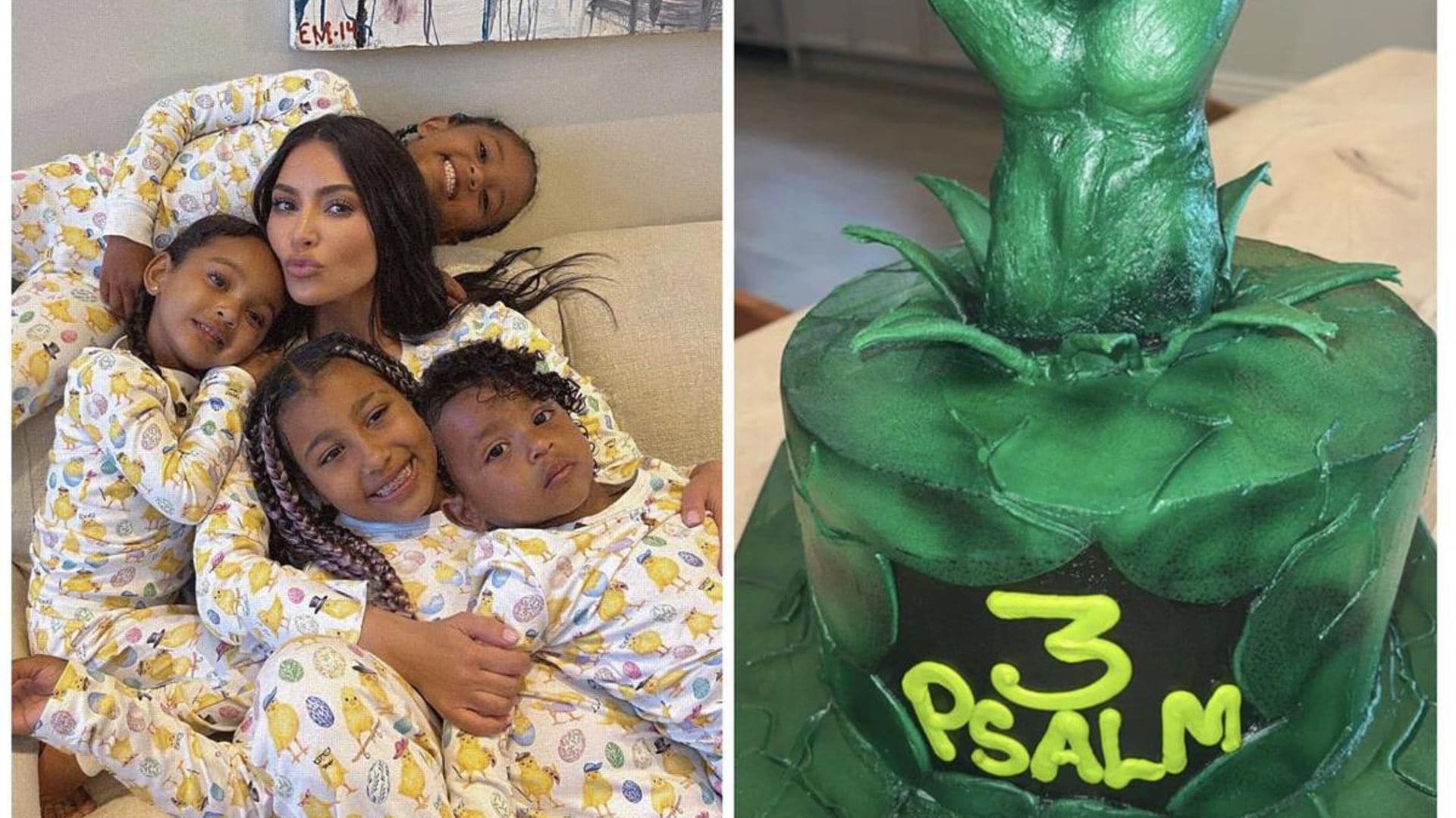 Kim Kardashian lets fans in on son Psalm’s extravagant 3rd birthday party