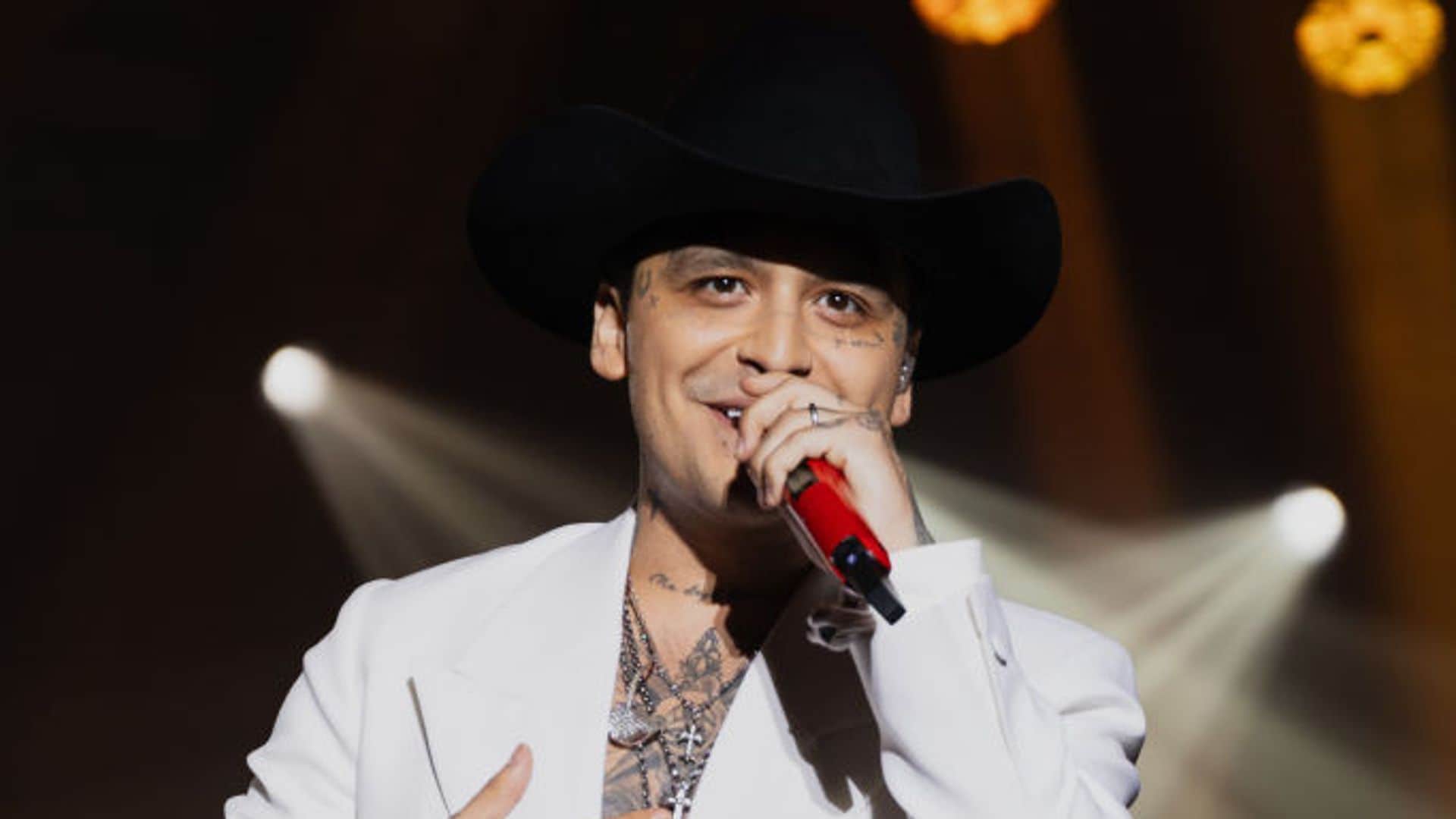 Christian Nodal opens up about his mental health; 'I hit rock bottom'