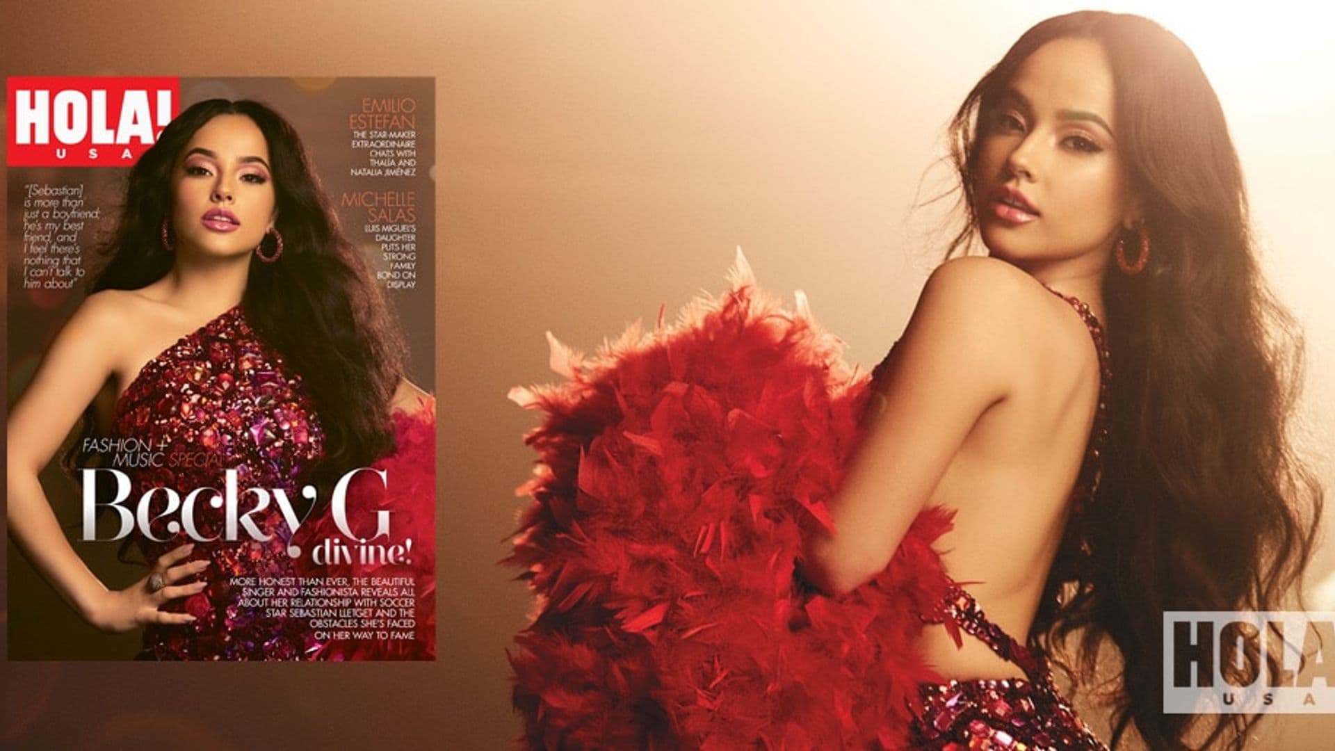 Becky G channels her inner diva and talks about being 100% influenced by her culture