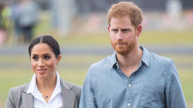 Prince Harry says 'no one is perfect' following his and Meghan Markle's private plane backlash