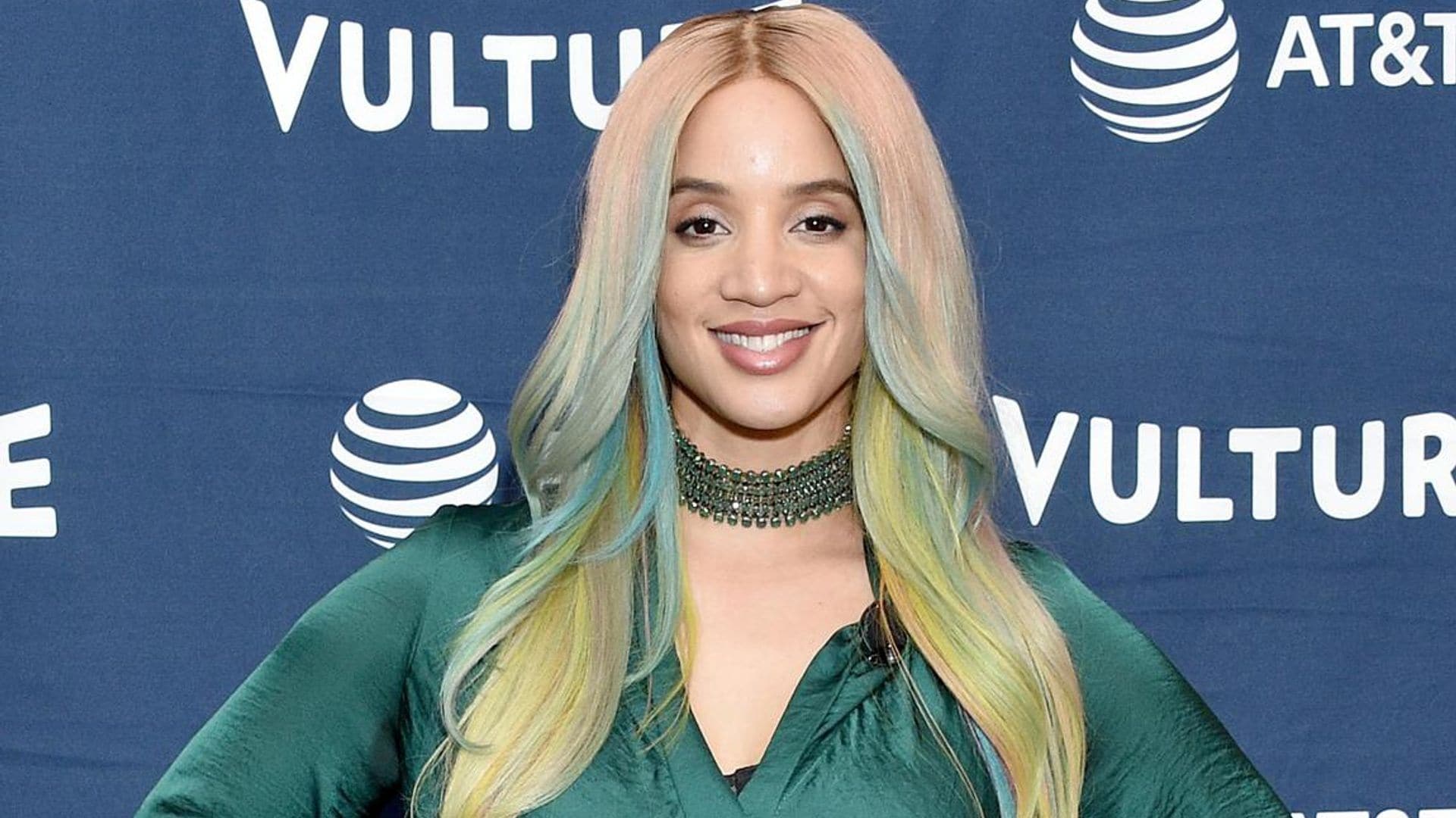 Dascha Polanco’s unicorn hair is next-level cool