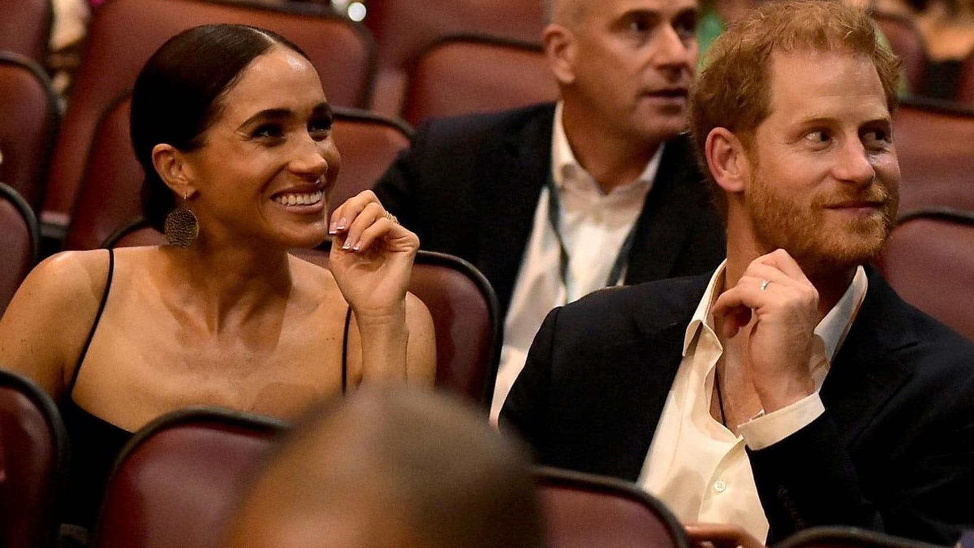 Meghan Markle and Prince Harry have red carpet date night in Jamaica
