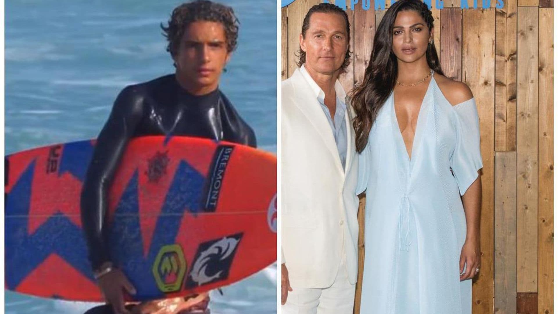 Matthew McConaughey and Camila Alves ask fans to be ‘respectful’ to son Levi as he joins social media