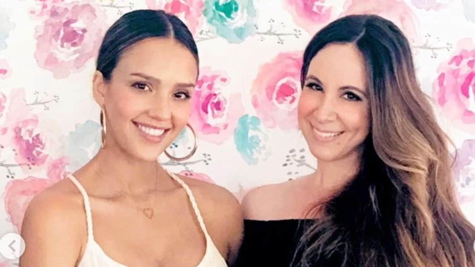 Jessica Alba posted a sweet message thanking her work wife for all she does