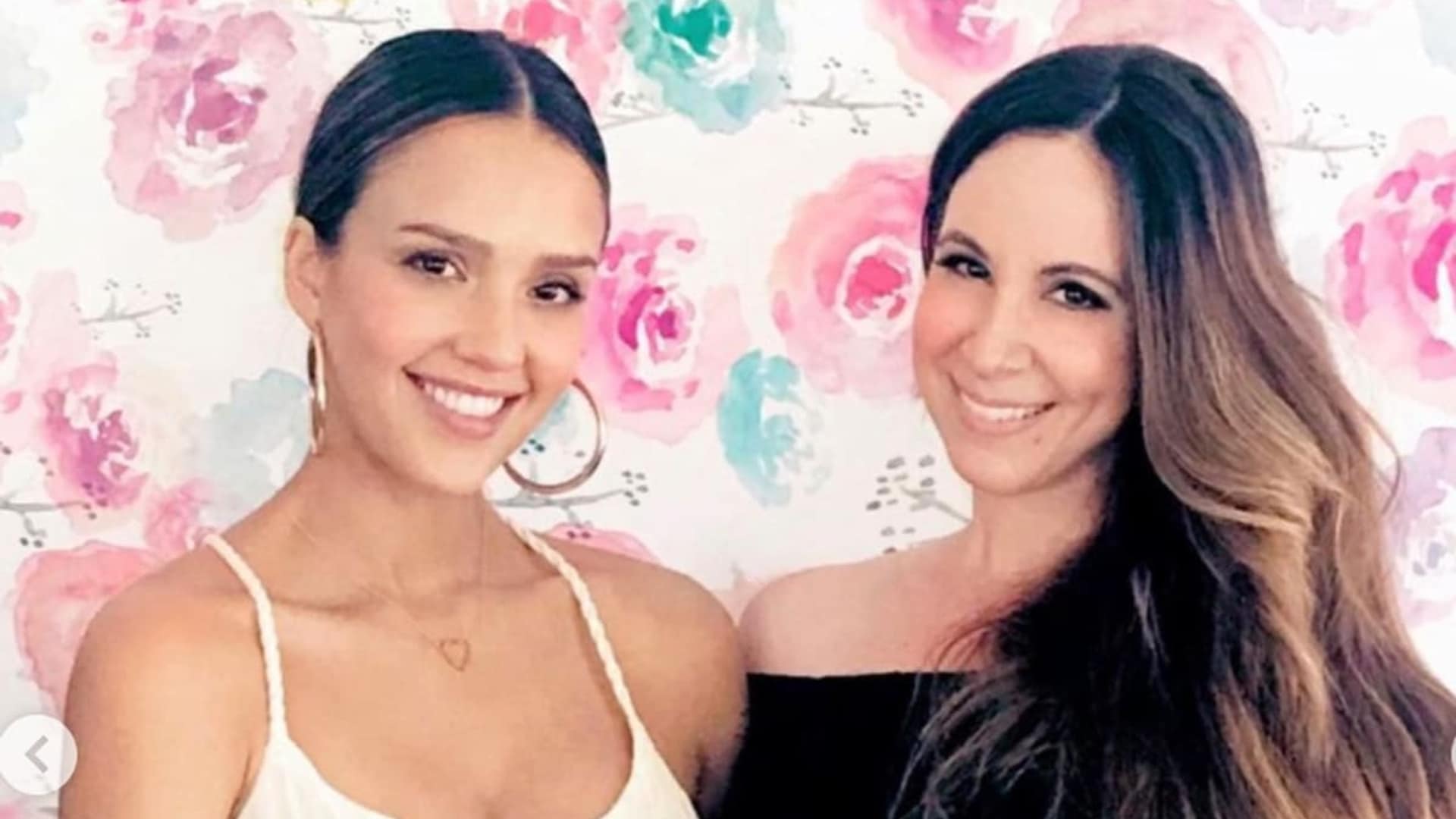 Jessica Alba and work bestie