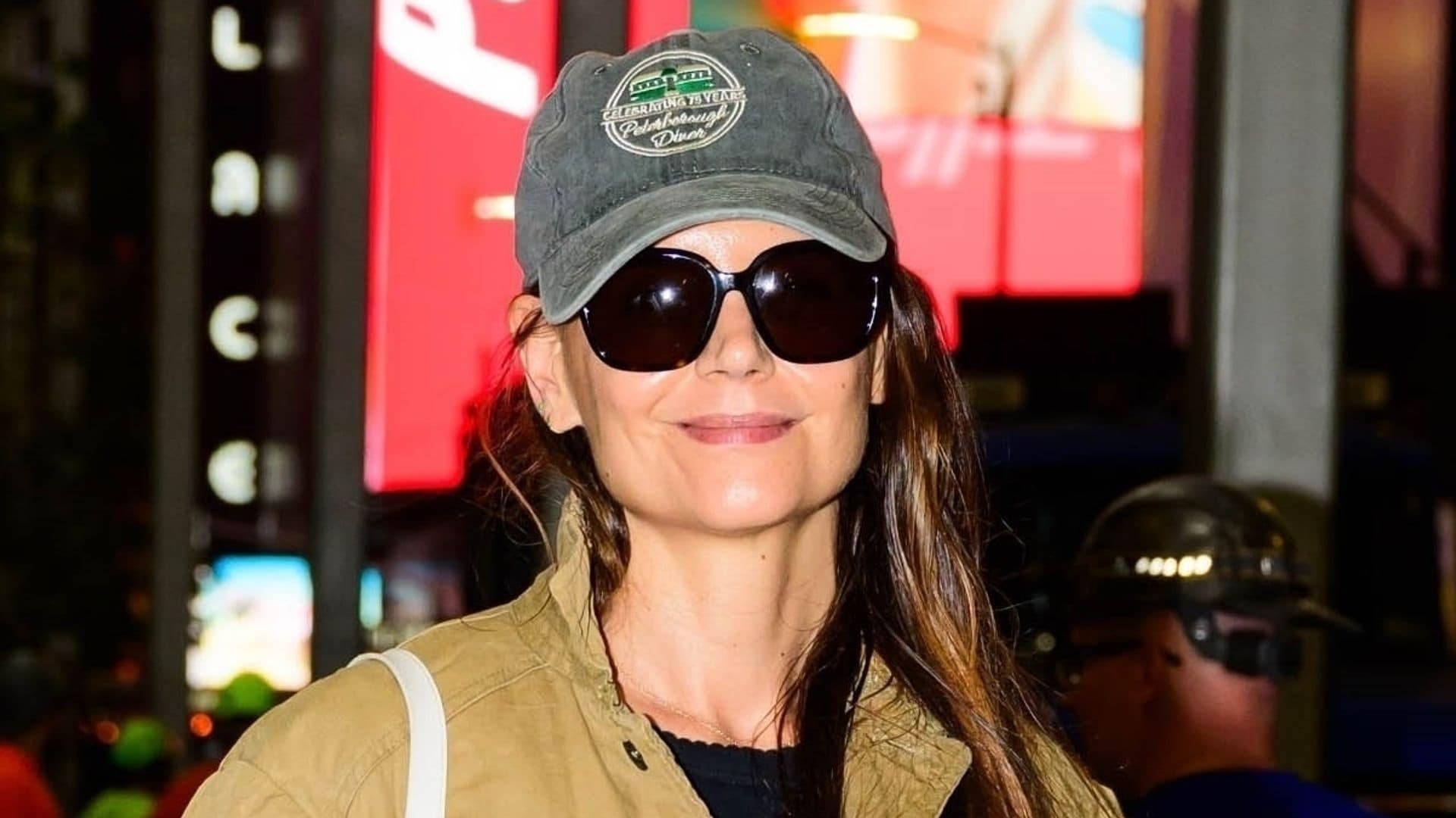 Katie Holmes returns to Broadway in style after Suri Cruise heads back to college