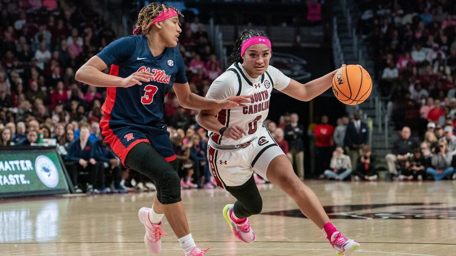 Sportsmanship was fully displayed during the Ole Miss vs. South Carolina women’s basketball game