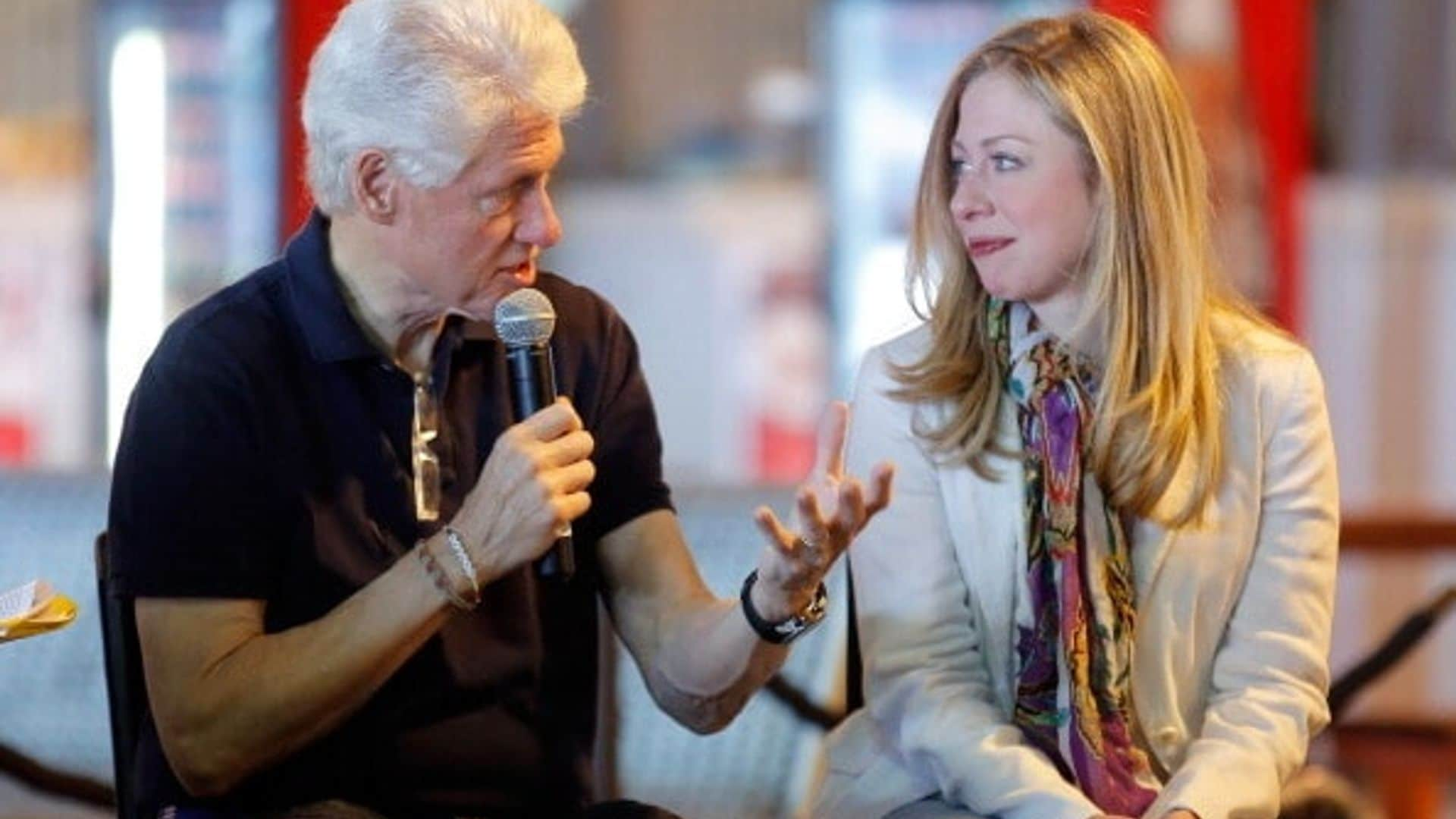 Bill Clinton gushes that being a grandparent is 'really wonderful'