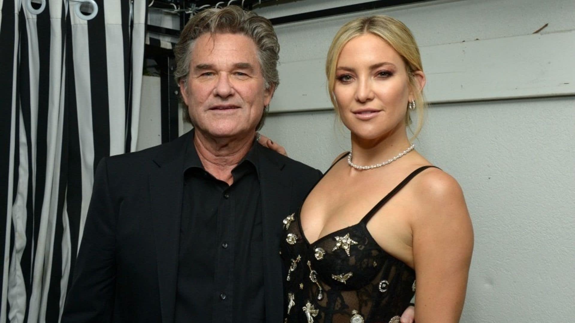 Kate Hudson talks about her 'daredevil' son and what it was like working with Kurt Russell
