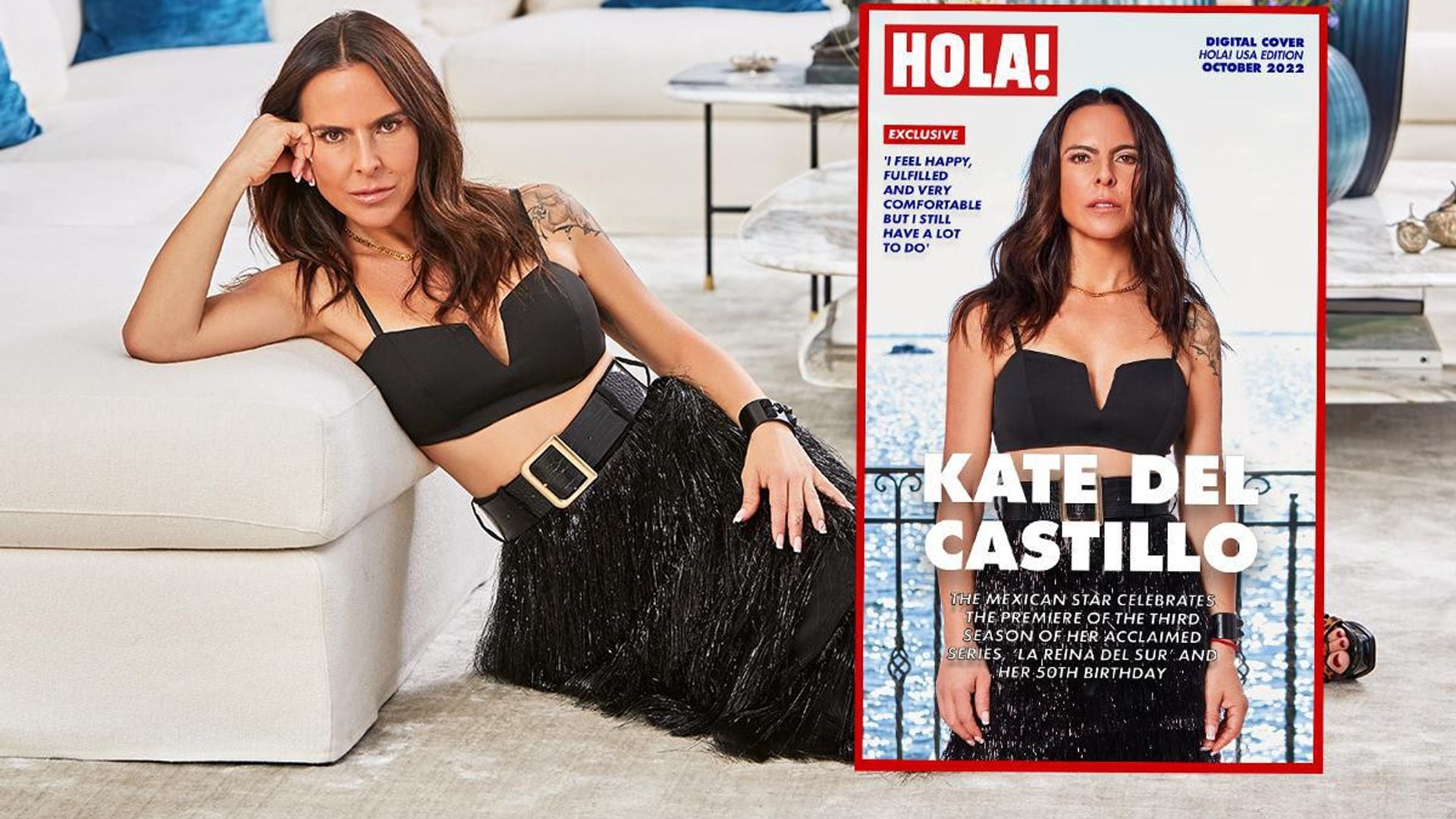 Kate del Castillo celebrates two major milestones: ‘I feel happy, fulfilled and very comfortable... I still have a lot to do’