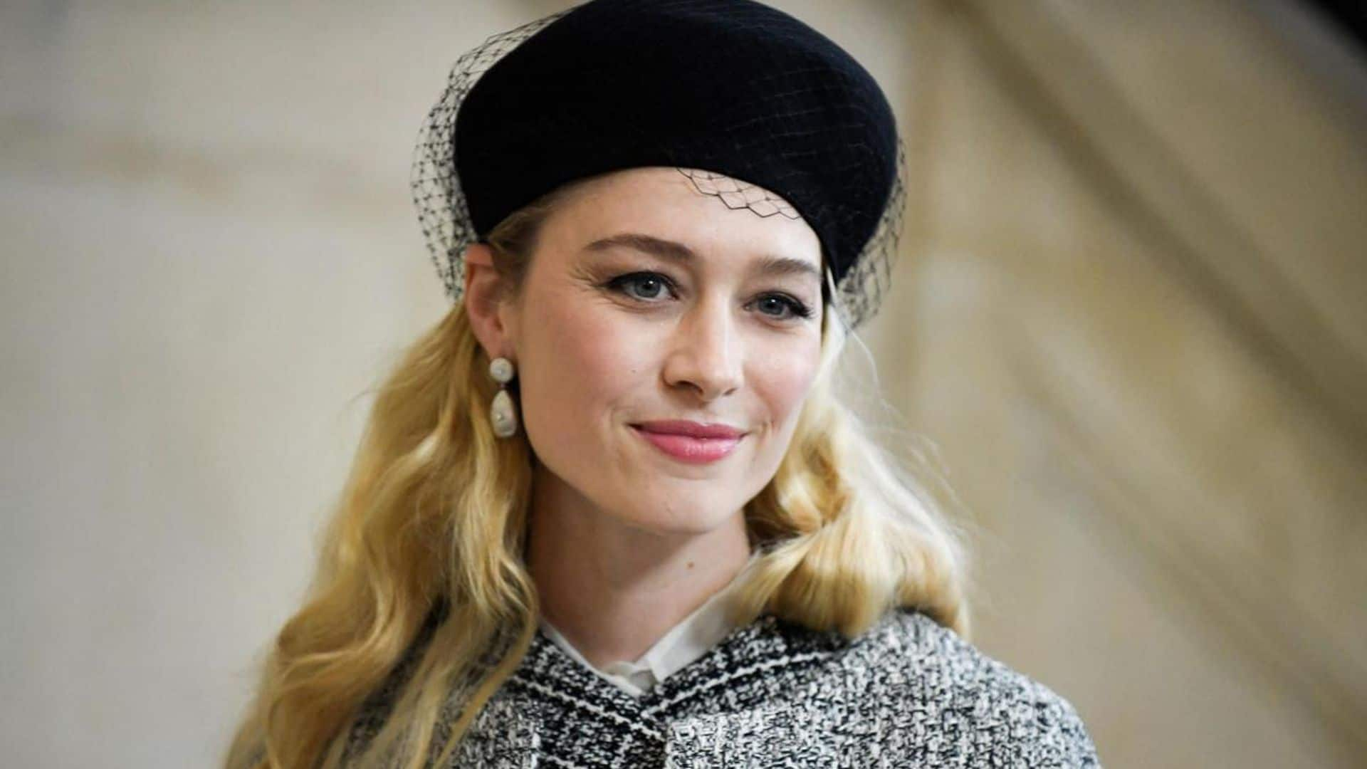 Beatrice Borromeo and Spanish royal family member attend Dior fashion show