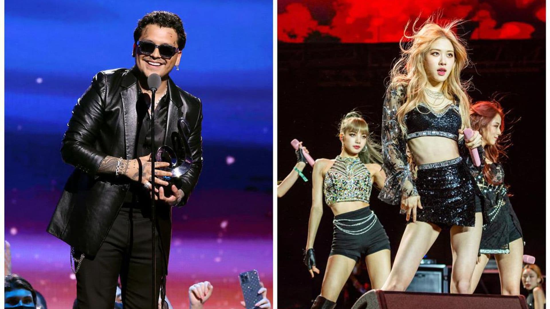 Christian Nodal teases collaborations with K-pop girl groups BLACKPINK & MOMOLAND