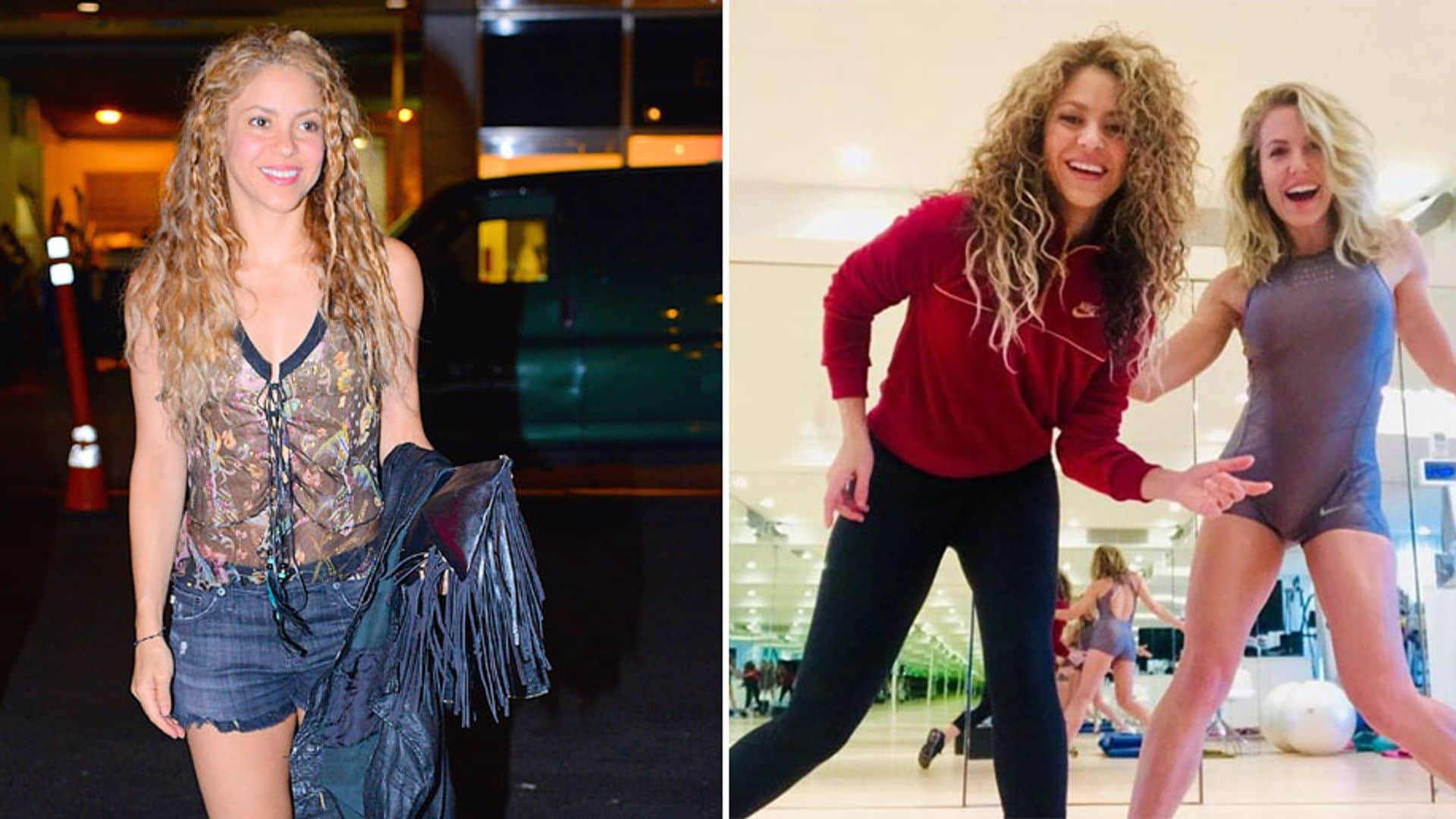 'The break is over!': Shakira returns to the gym and reveals her secret weapon