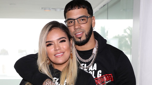 Anuel AA & Karol G Upcoming Latin America Tour - Press Conference