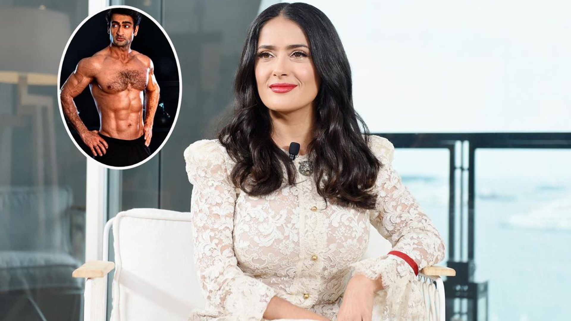 Salma Hayek freaks out over ‘Eternals’ co-star Kumail Nanjiani's insane muscles