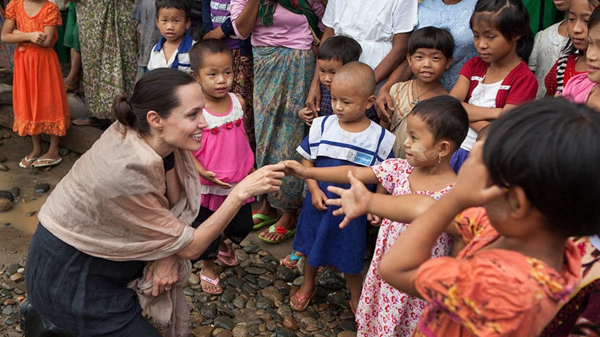 Angelina Jolie Pitt invites HELLO! to join her and son Pax in Myanmar