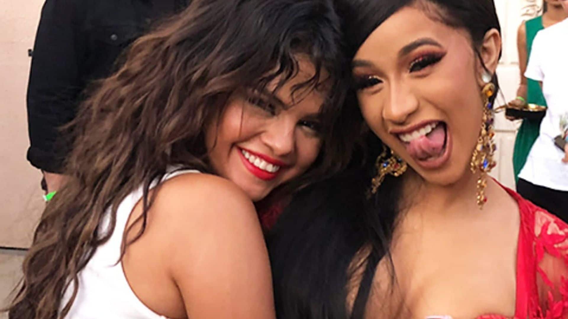 Cardi B defends Selena Gomez urging her to reconsider quitting music