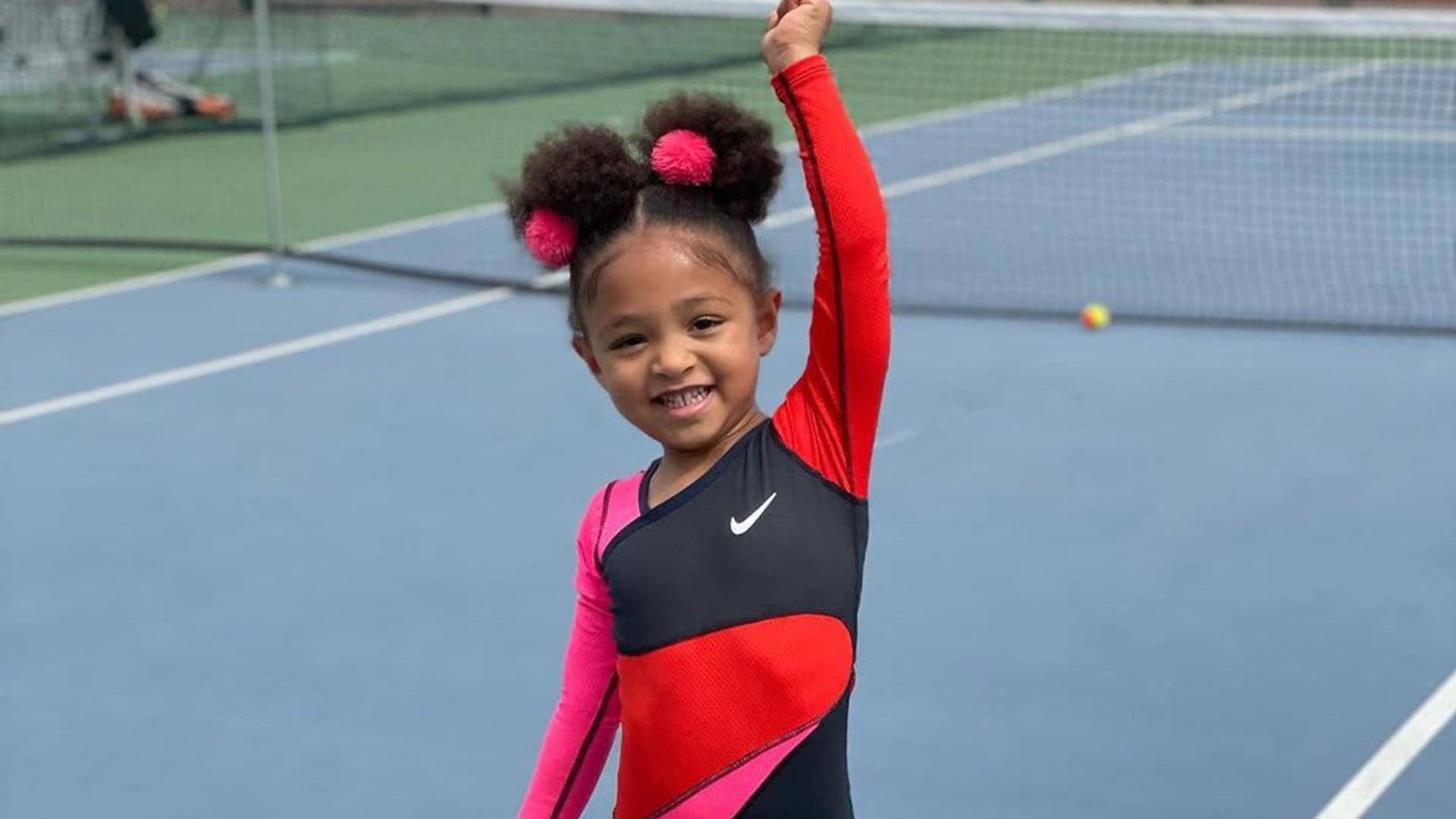 Serena Williams’ daughter Olympia wears mini version of her mom’s iconic Australian Open catsuit