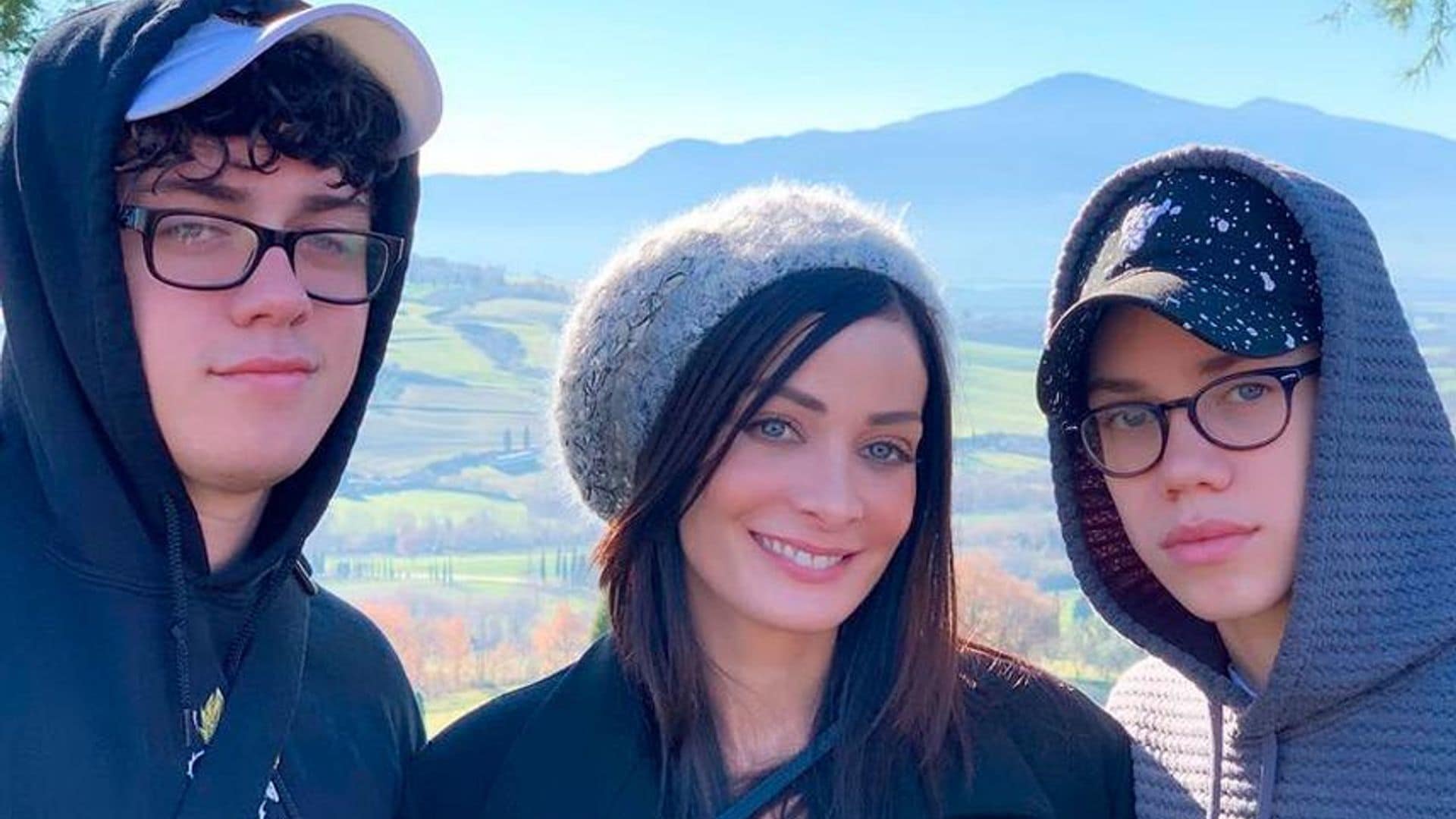 Watch: Marc Anthony & Dayanara Torres' sons get a surprise Thanksgiving reunion