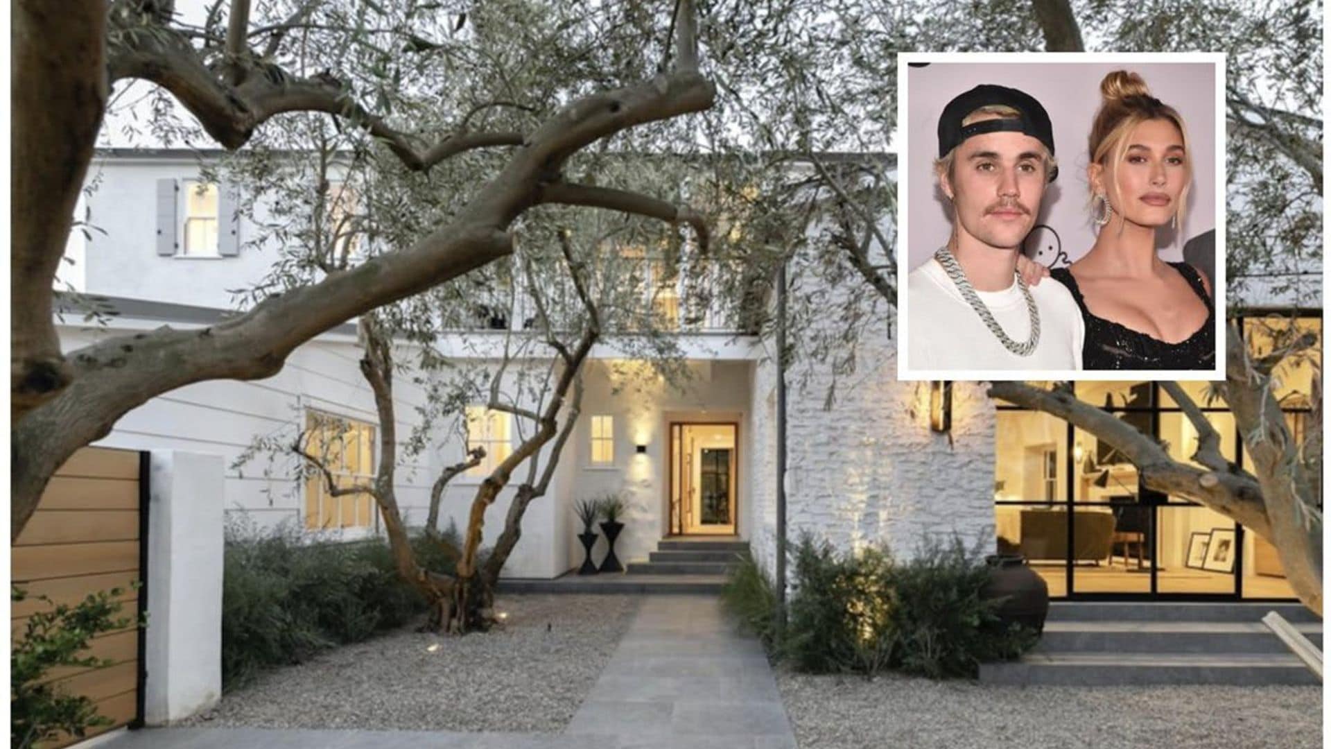 Justin Bieber and Hailey Bieber Beverly Hills mansion.