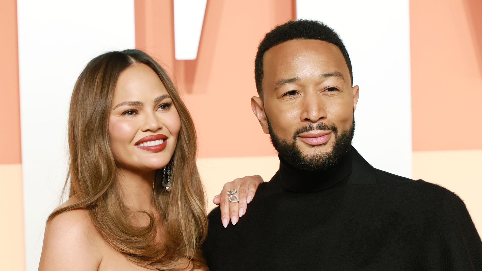 Chrissy Teigen and John Legend rescue a furry friend after losing their beloved Penny