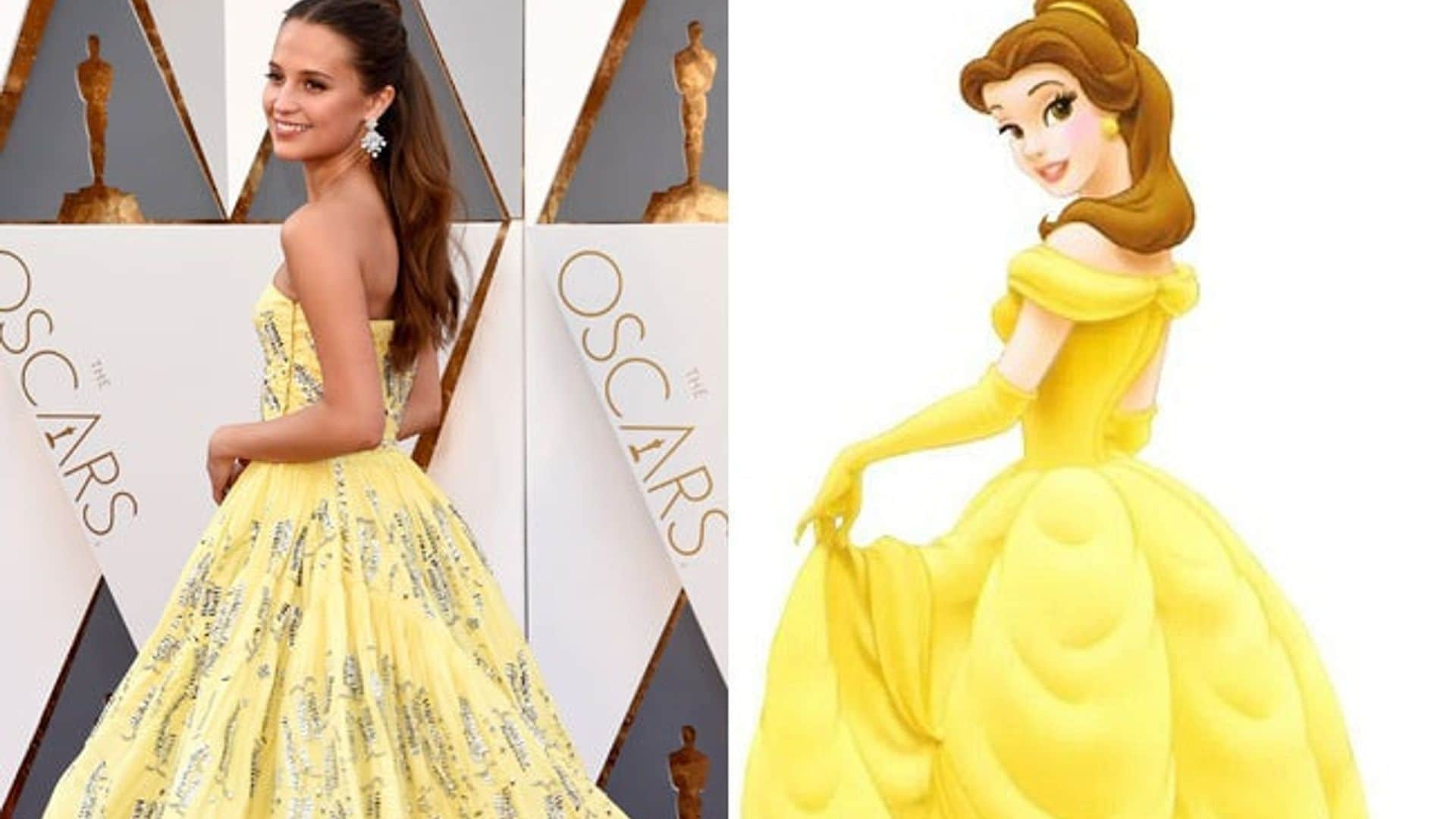 Oscars 2016: Alicia Vikander takes fashion inspiration from Beauty and the Beast's Belle