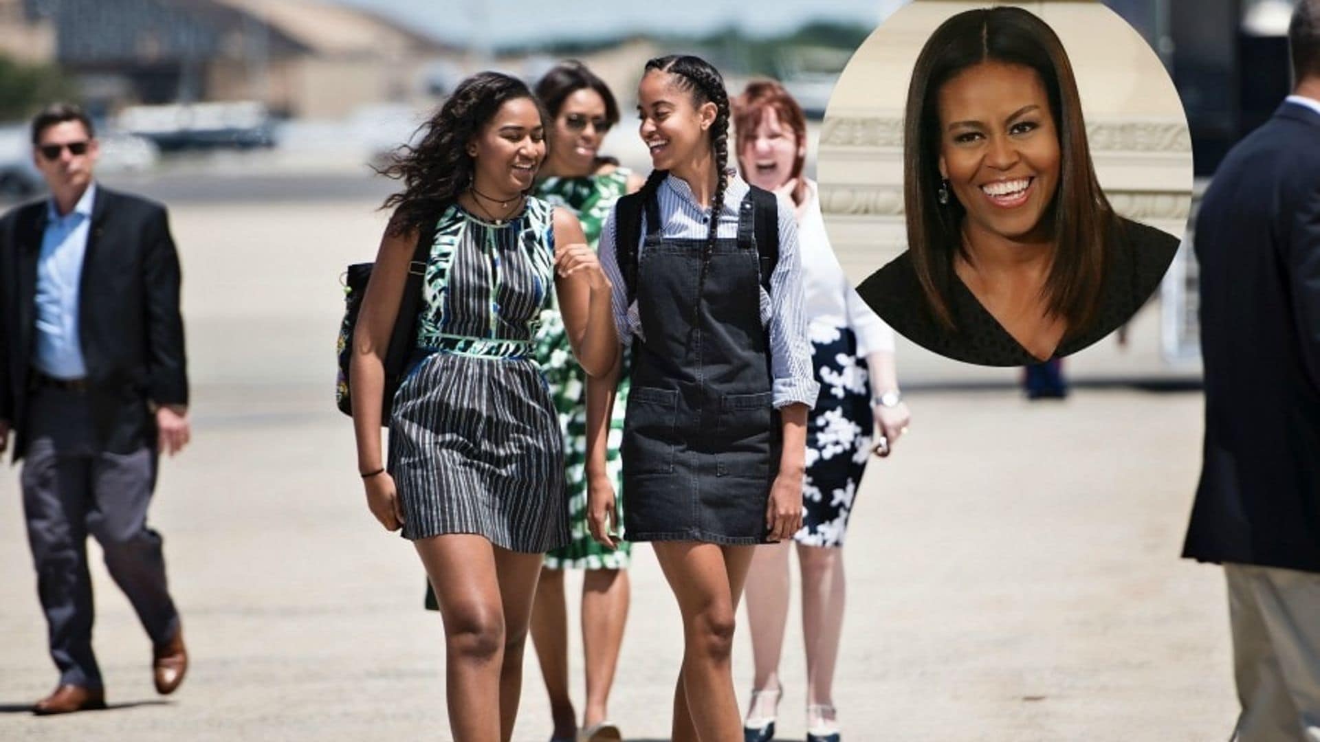 Michelle Obama on Malia and Sasha's post-White House adjustment