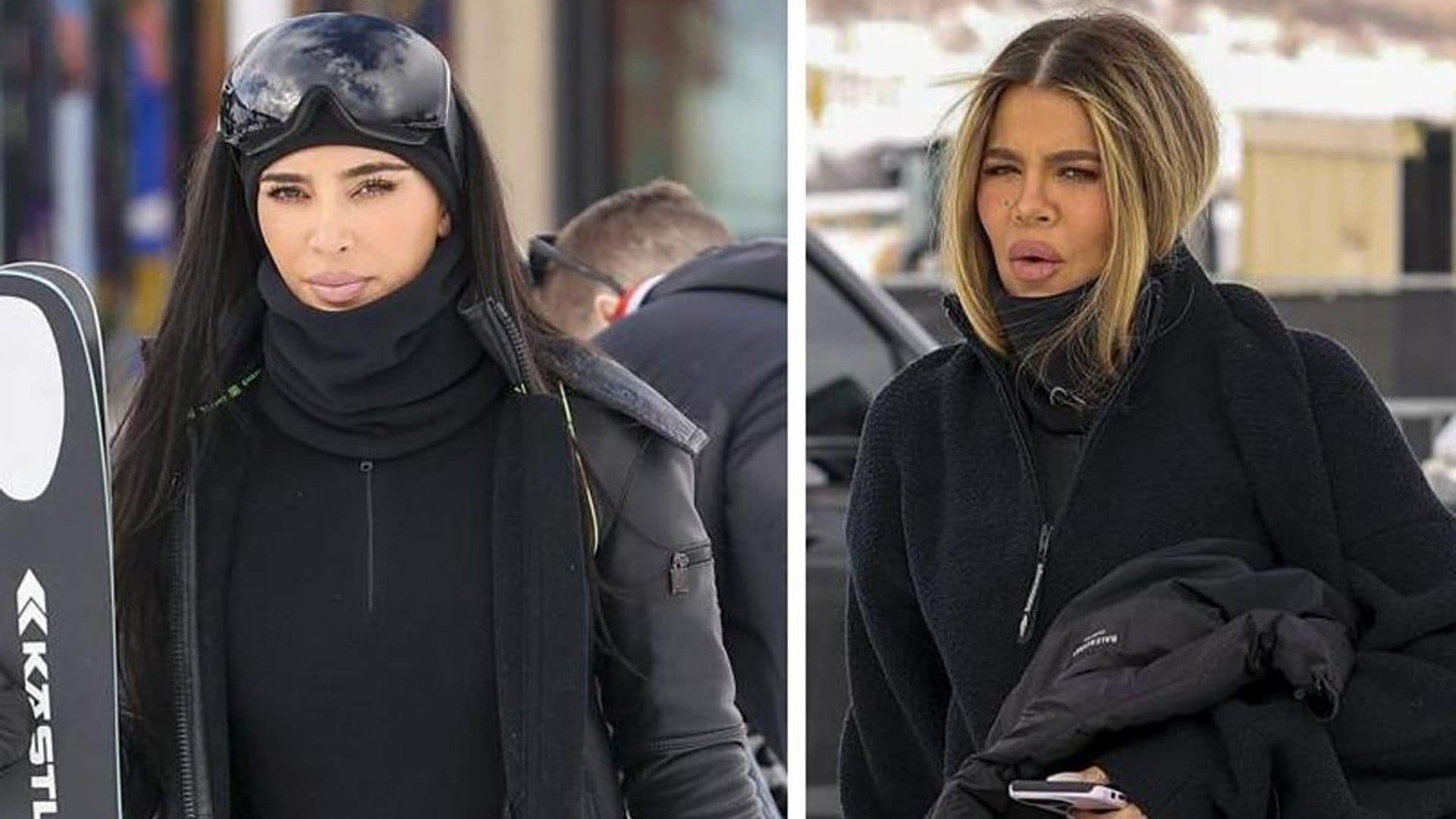 The Kardashians take Aspen! Kendall Jenner, Kim, and Khloé hit the slopes