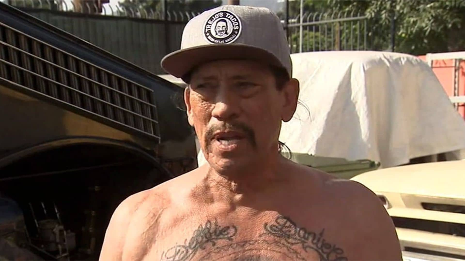 Machete star Danny Trejo rescues baby from car crash