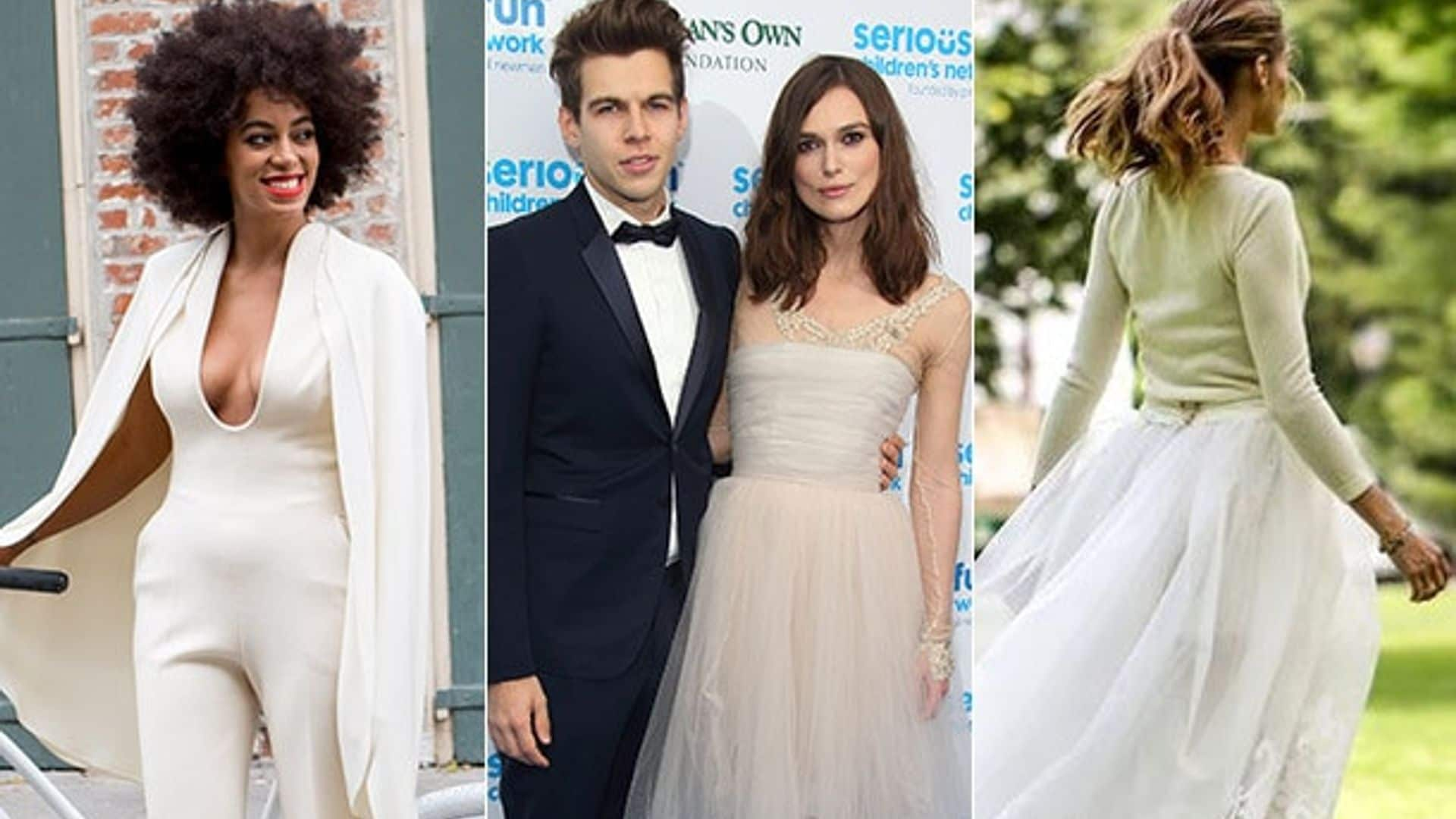 The 8 most unique celebrity wedding outfits