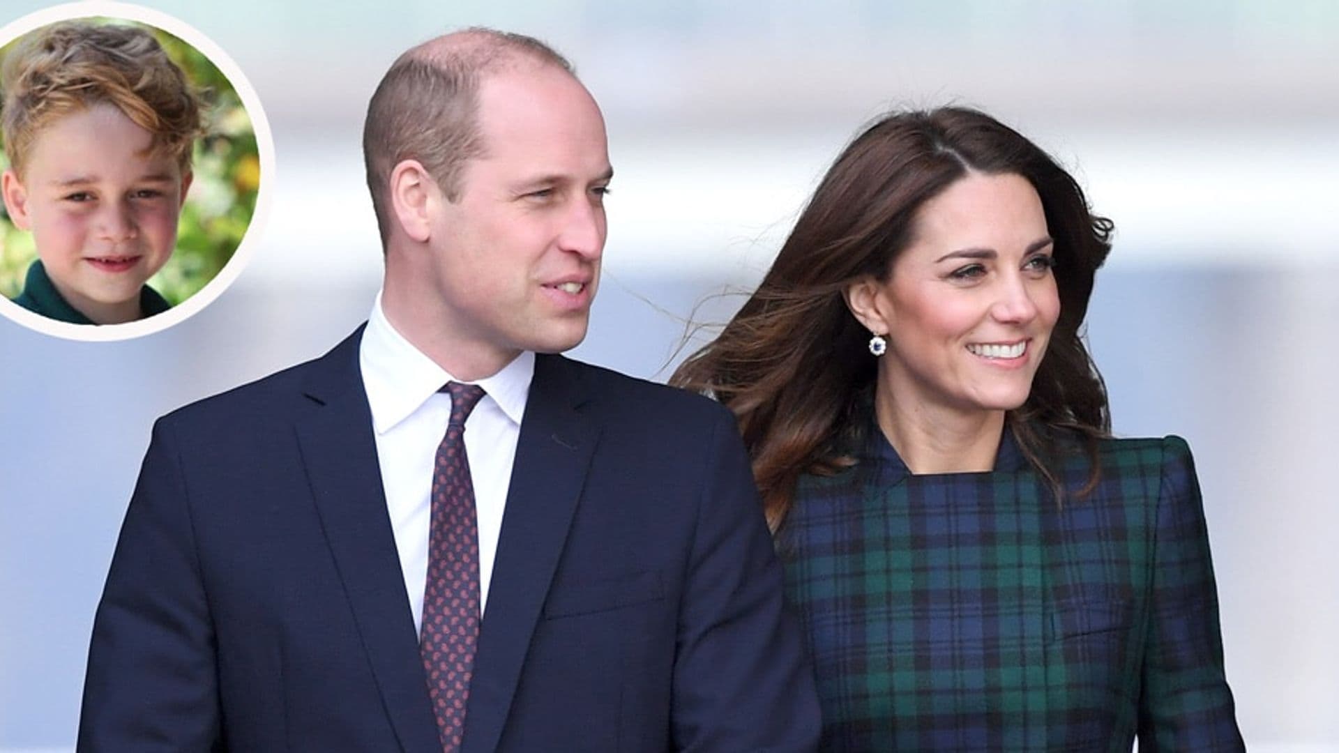 Prince William, Kate Middleton and Prince George