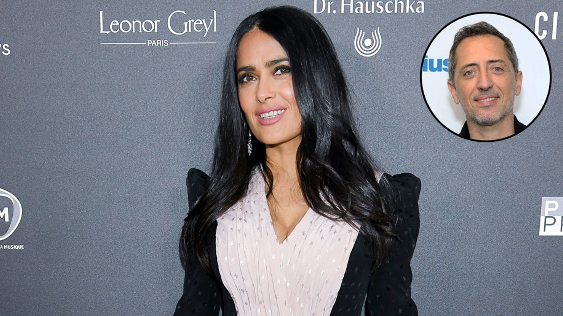 Salma Hayek got photobombed by a royal's ex! See the hilarious pic