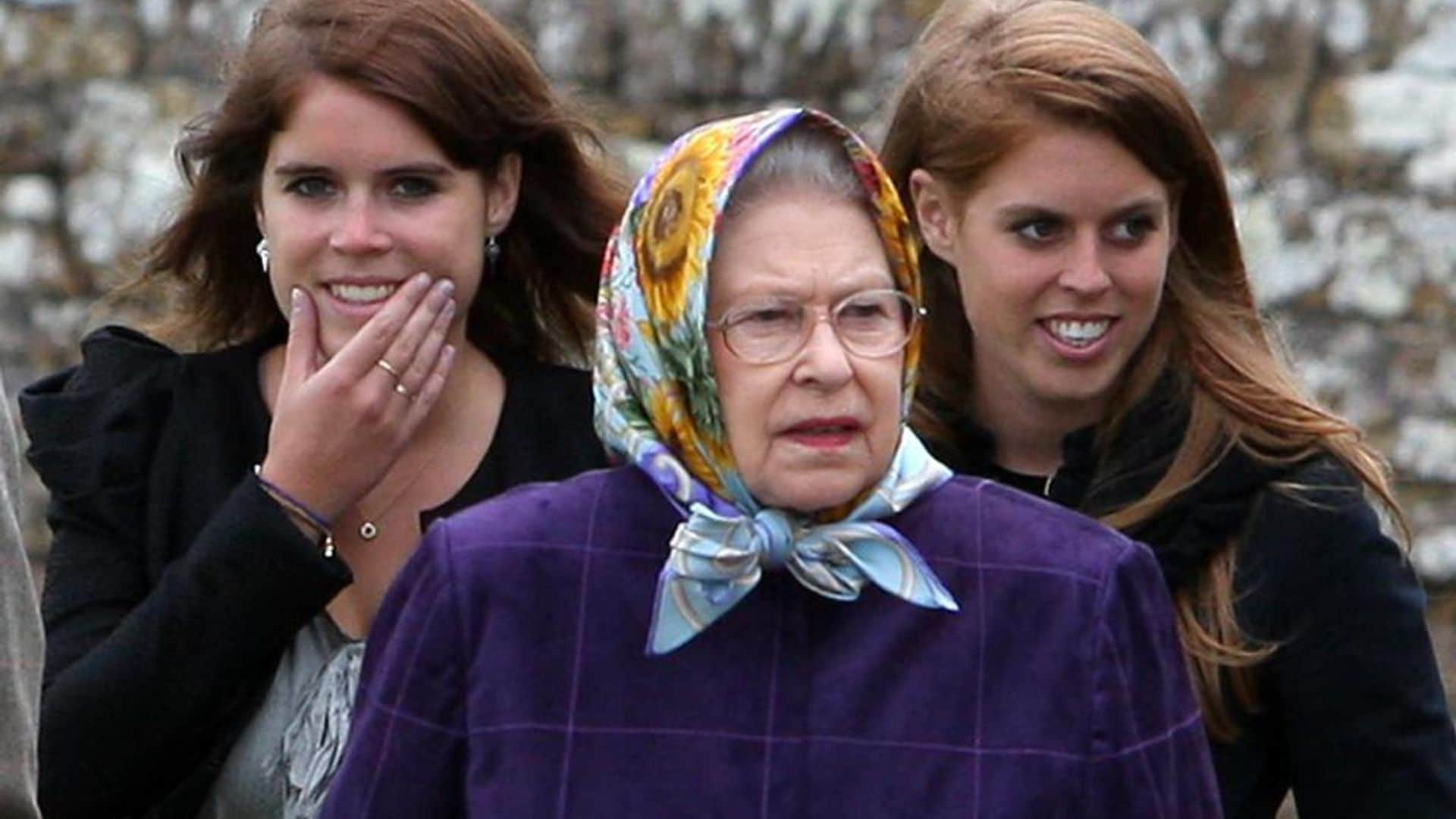 Princesses Beatrice and Eugenie release joint statement on 'dearest Grannie'