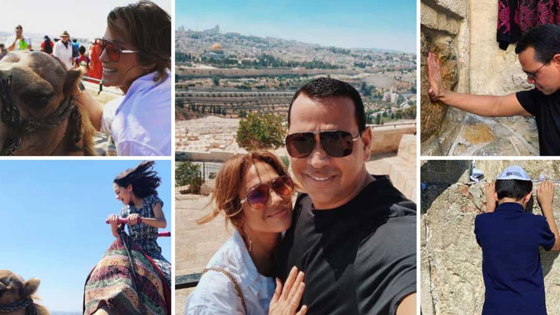 Jennifer Lopez and Alex Rodriguez have a special day with fam in the Holy Land: see the pics