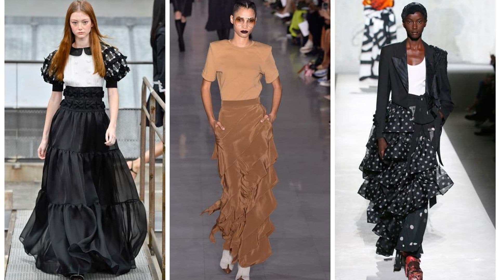 Ruffles and layers: The skirts you will look radiant in this season