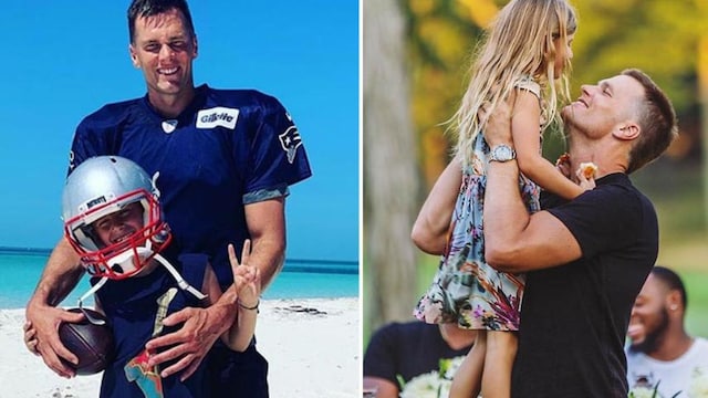 Tom Brady presume lo grandes que estan sus hijos