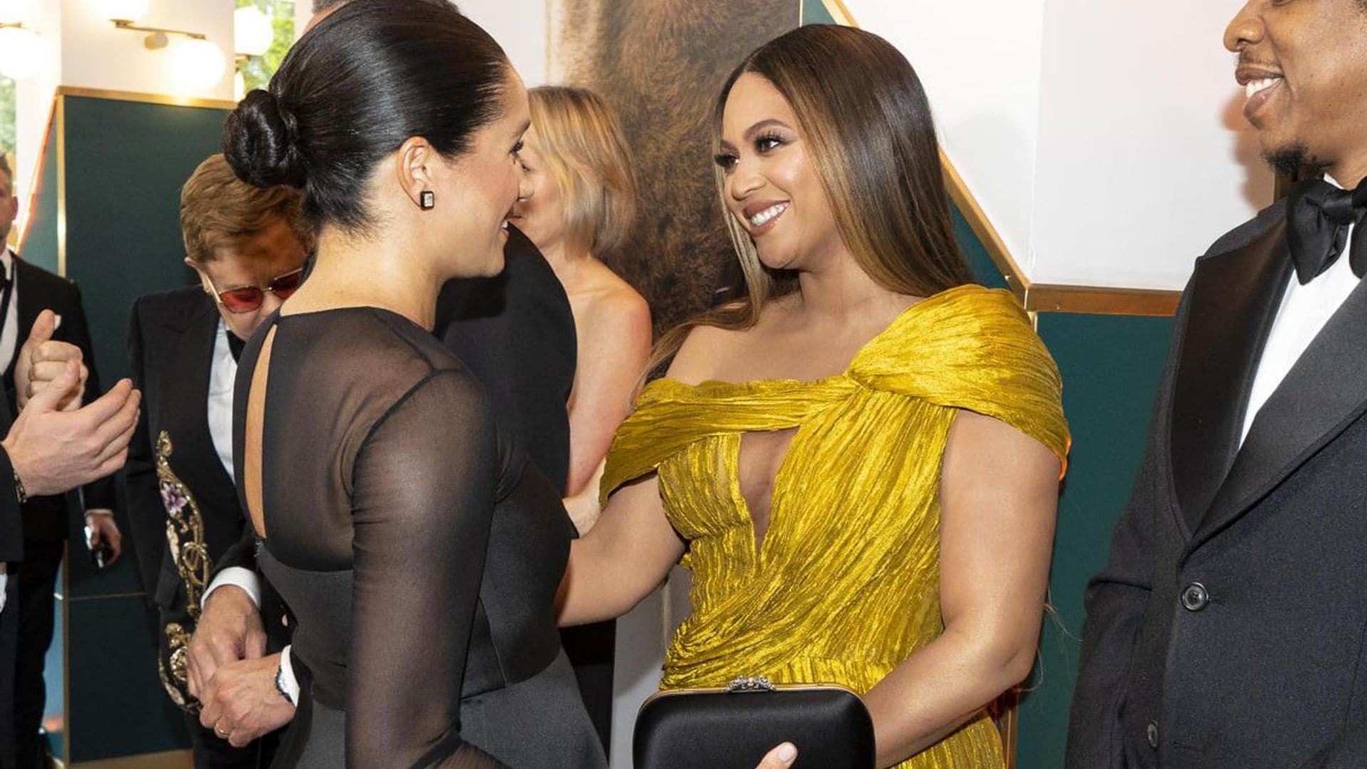 Beyonce and Meghan Markle's moms pose for new photo at event