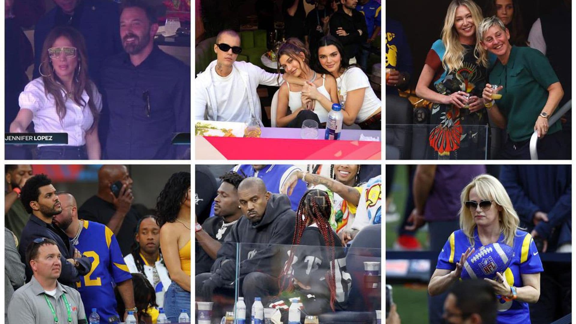 From Jeniffer Lopez and Ben Affleck to Prince Harry, check out all the celebrities at Super Bowl 2022