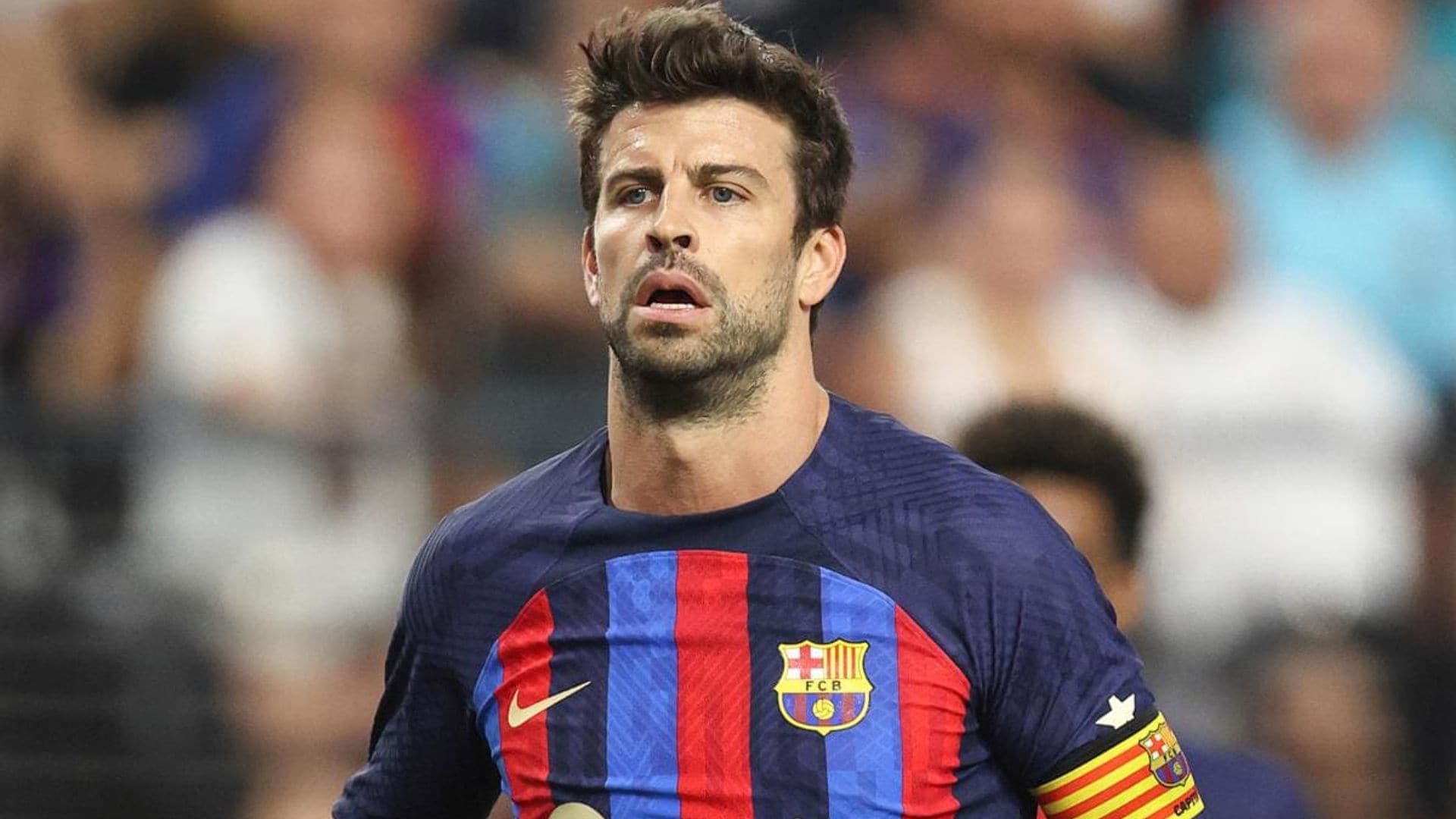 Gerard Piqué got booed in a recent soccer match; fans began chanting ‘Shakira’ at the stadium