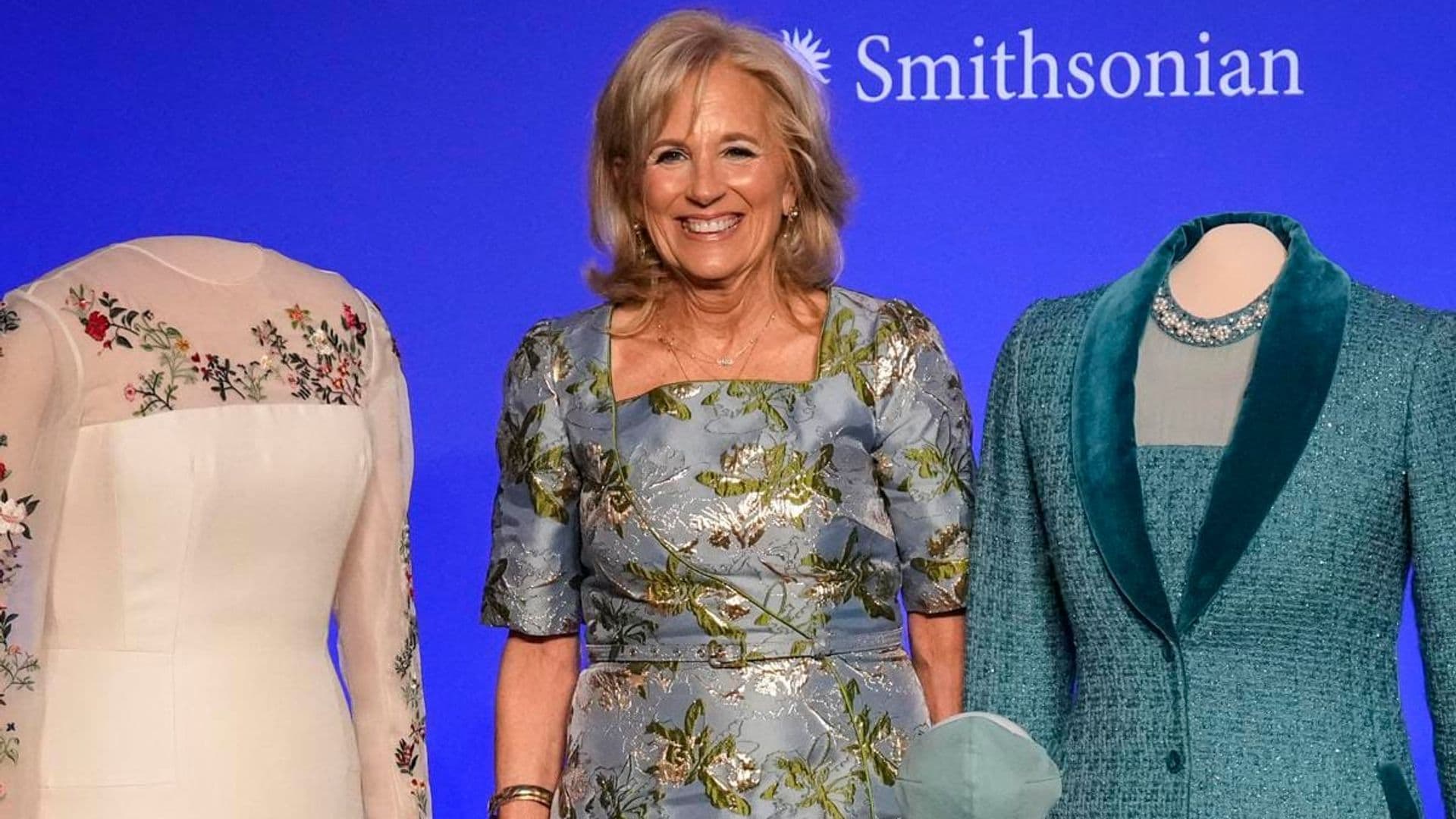 Jill Biden donates two iconic outfits to the Smithsonian Museum