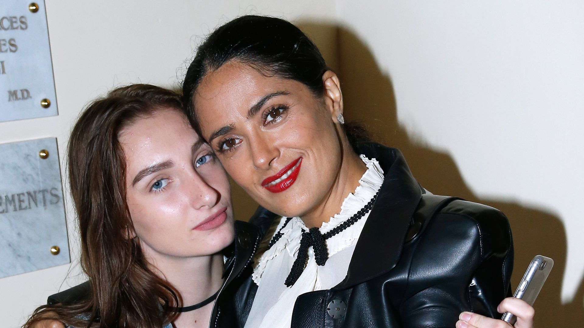 Salma Hayek's stepdaughter, Mathilde Pinault, shares an adorable snap of the two to bid farewell to summer