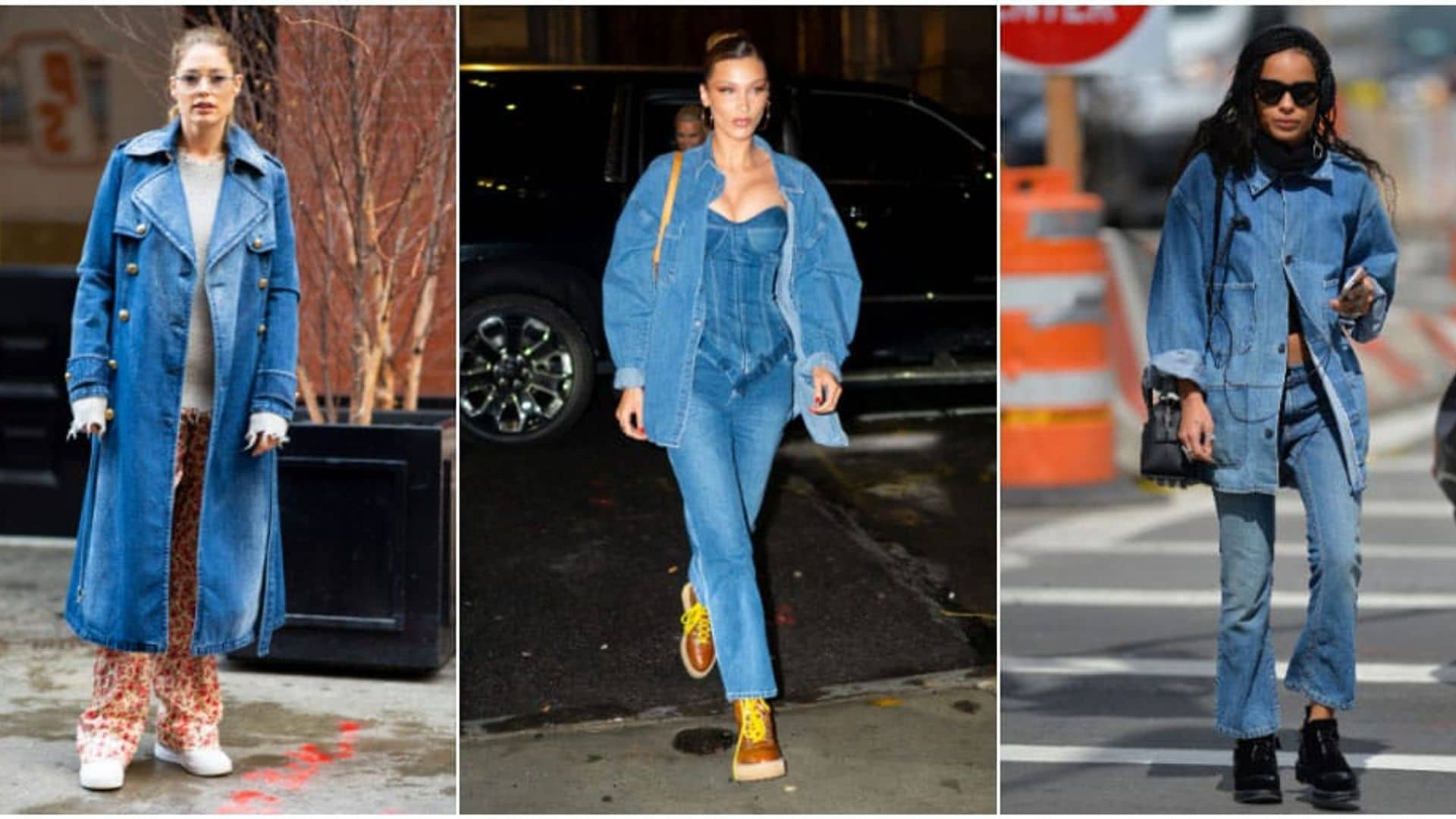 The ultimate guide on how to rock the double denim look like a celebrity!