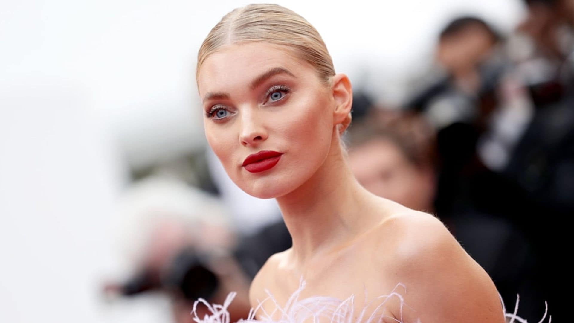 Elsa Hosk wears a $300,000 diamond bracelet to Cannes