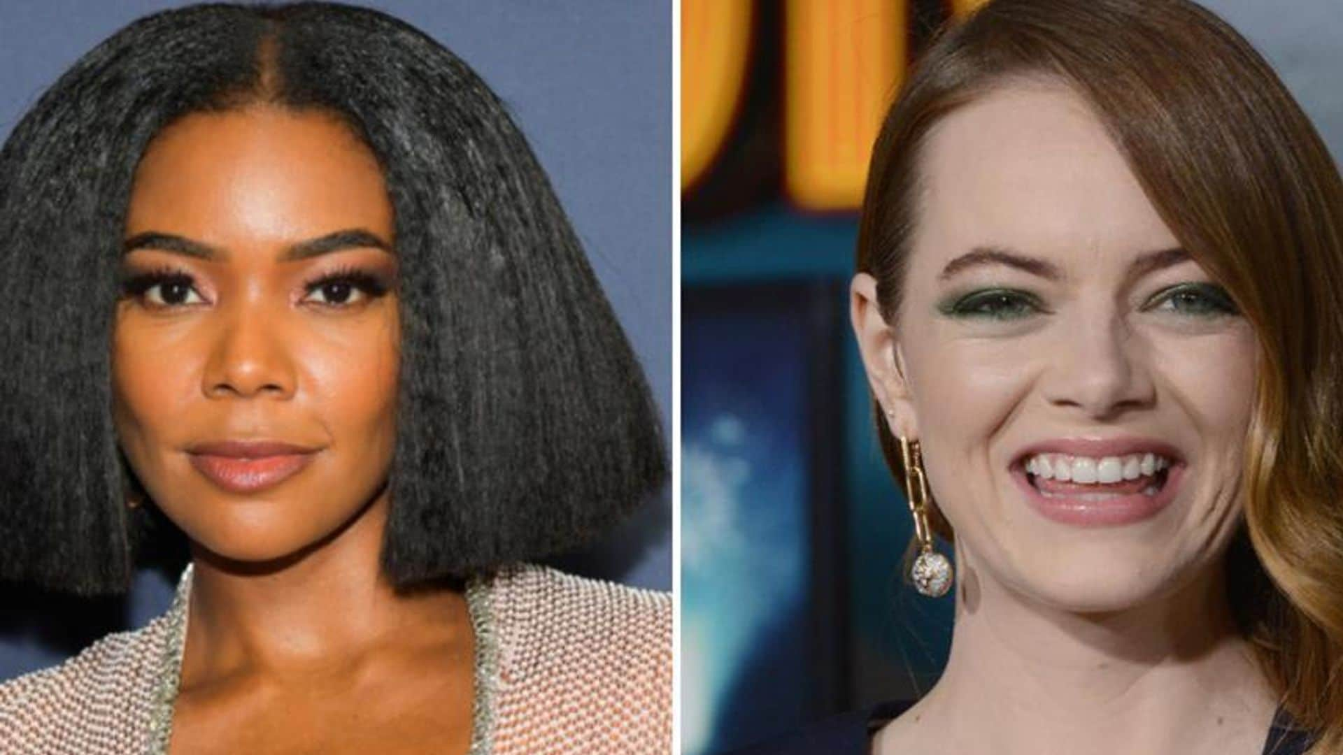 Emma Stone and Gabrielle Union