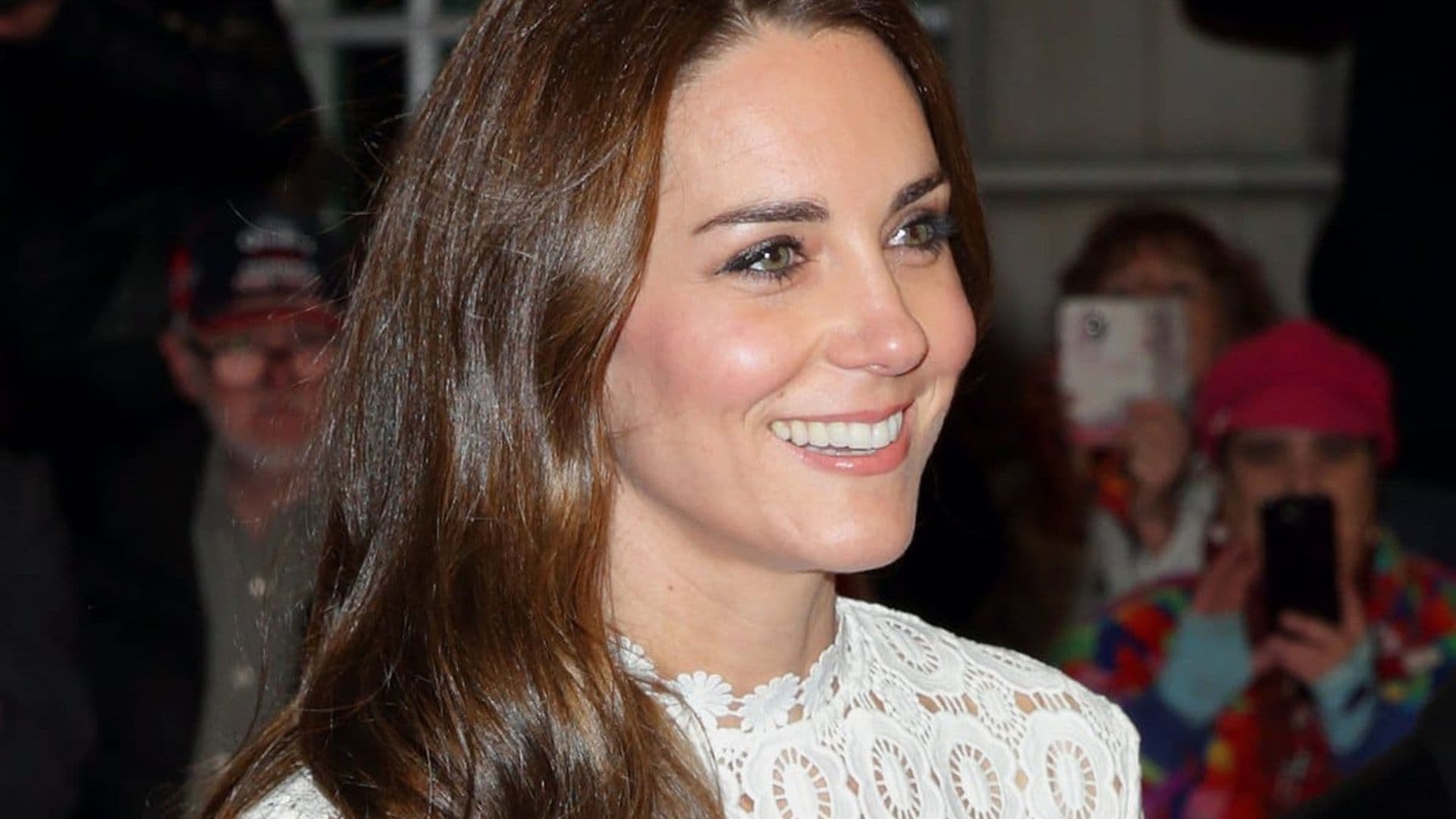 Kate Middleton is vision at palace reception