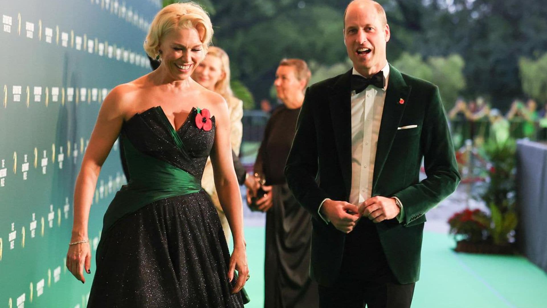 Prince William recycles wardrobe piece as he hits the green carpet with Hollywood stars